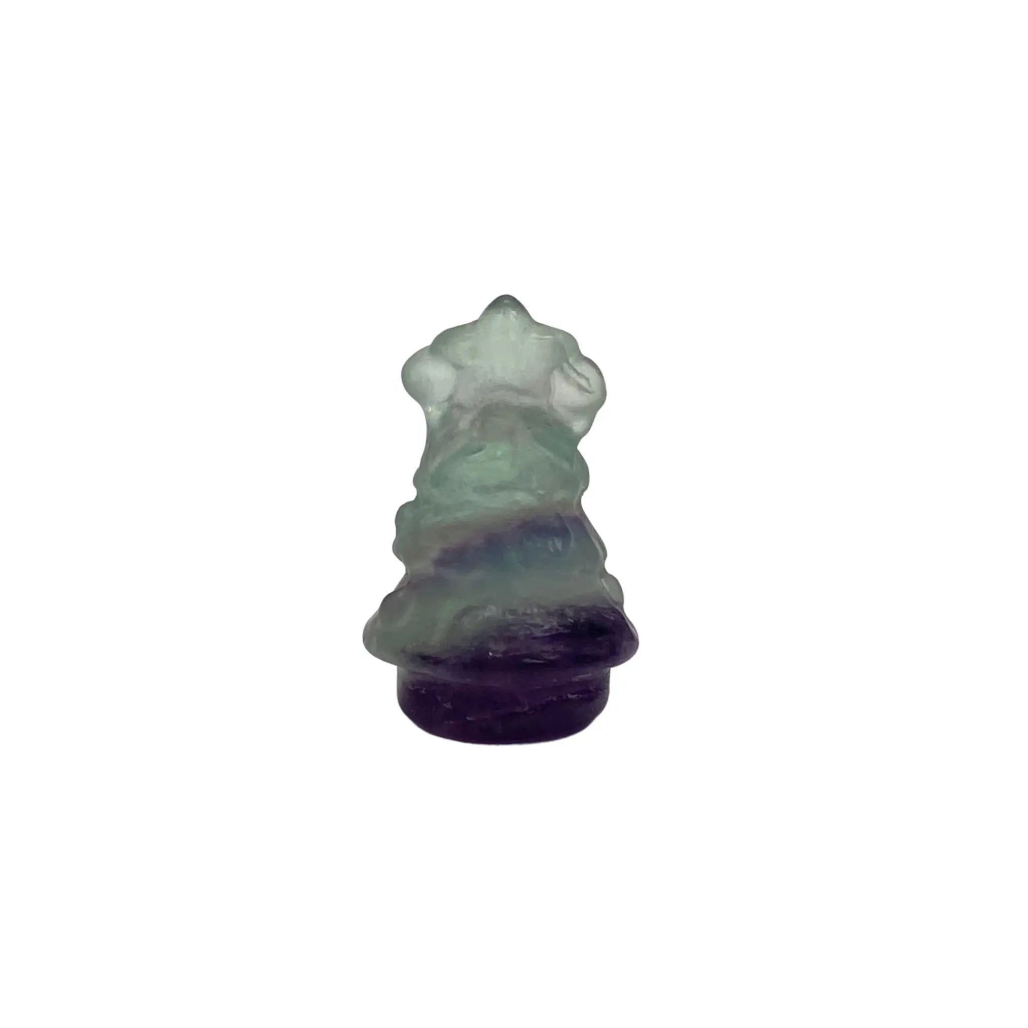 Fluorite Winter/Holiday Carvings Arabella Crystals