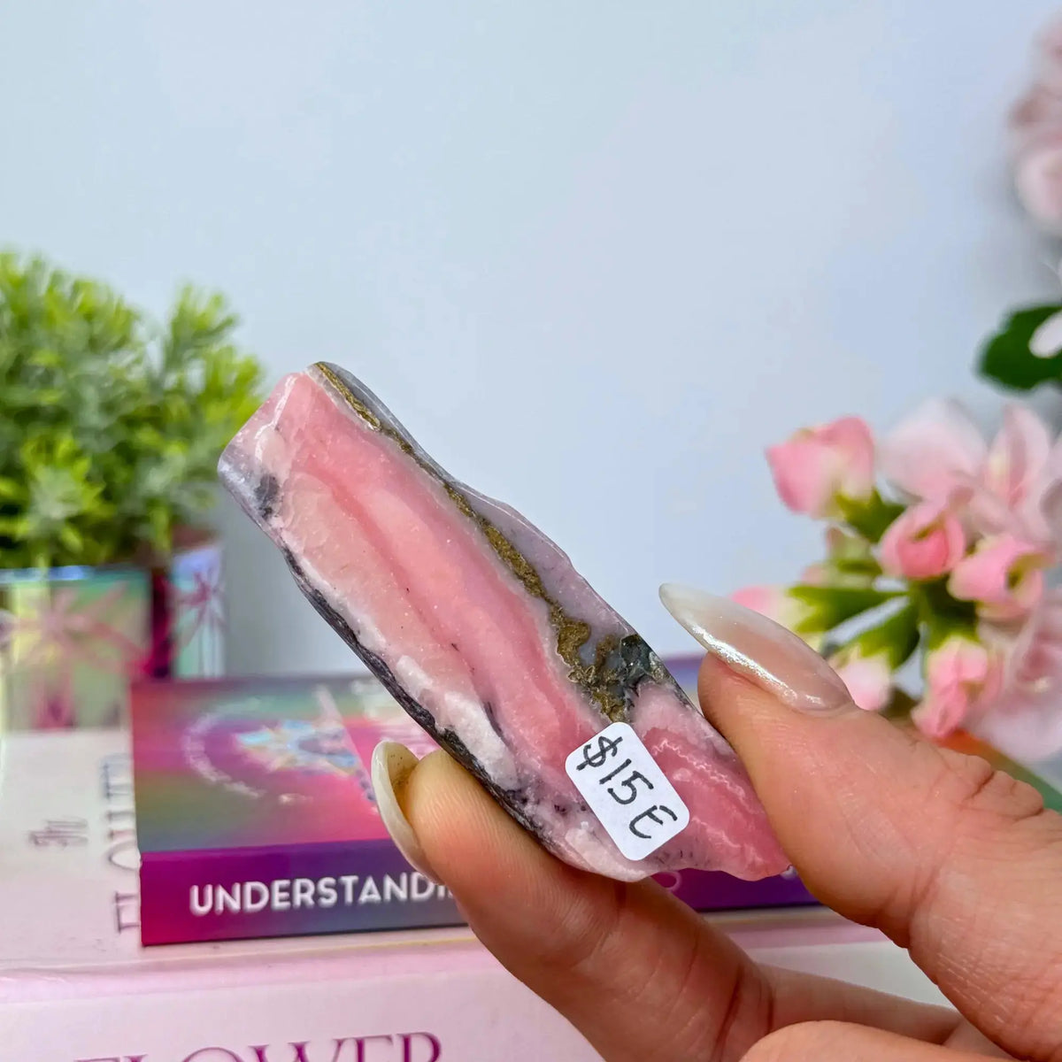 Pink Opal Slices Arabella Crystals