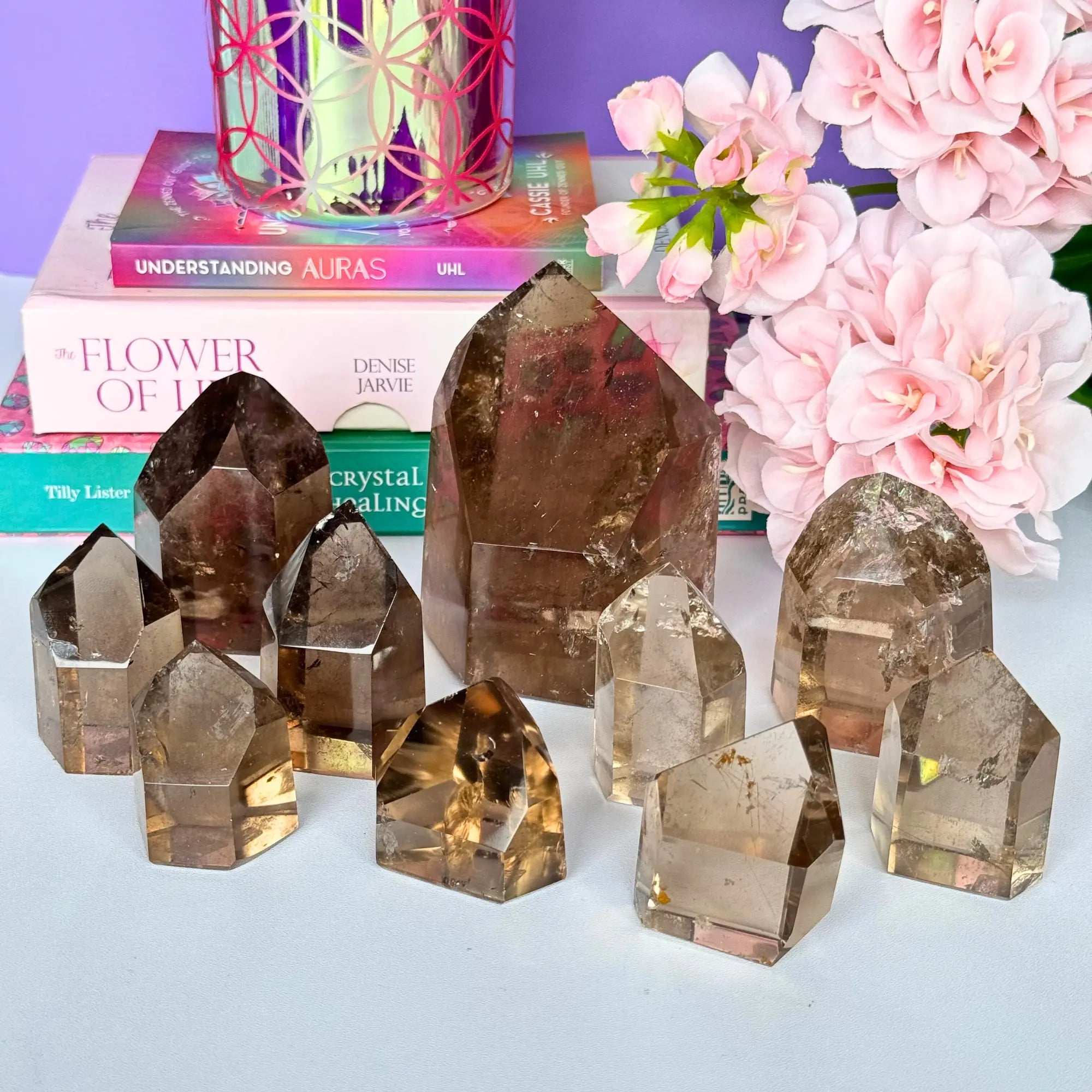 Smoky Quartz Towers Arabella Crystals