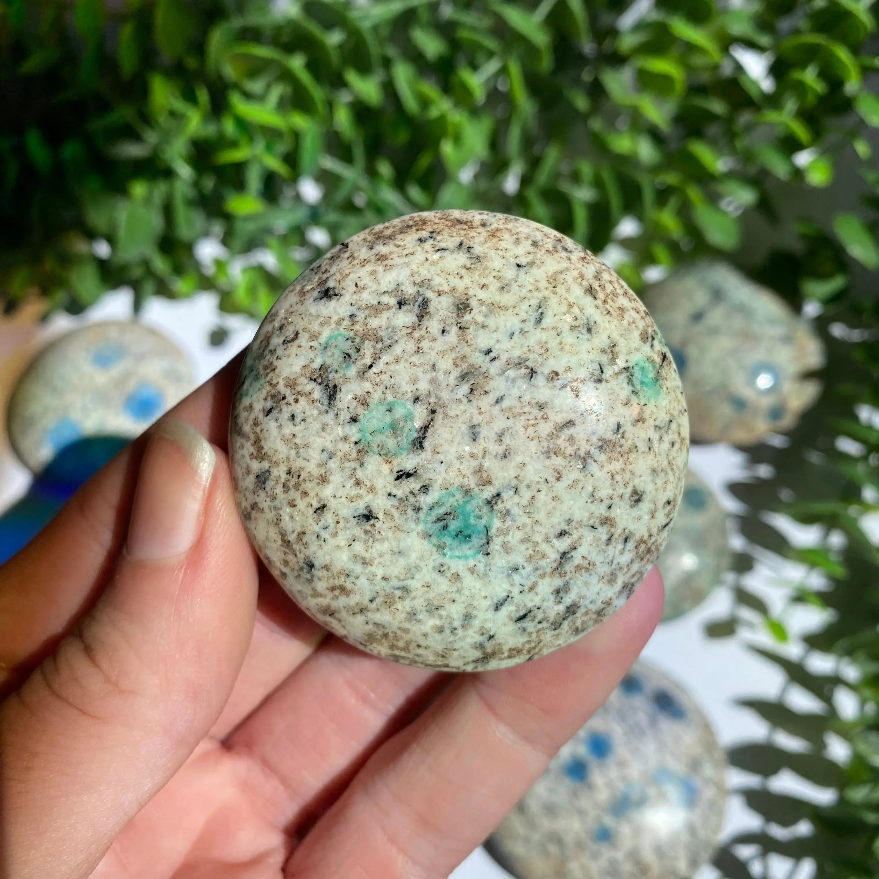K2 Jasper Palm Stone Arabella Crystals