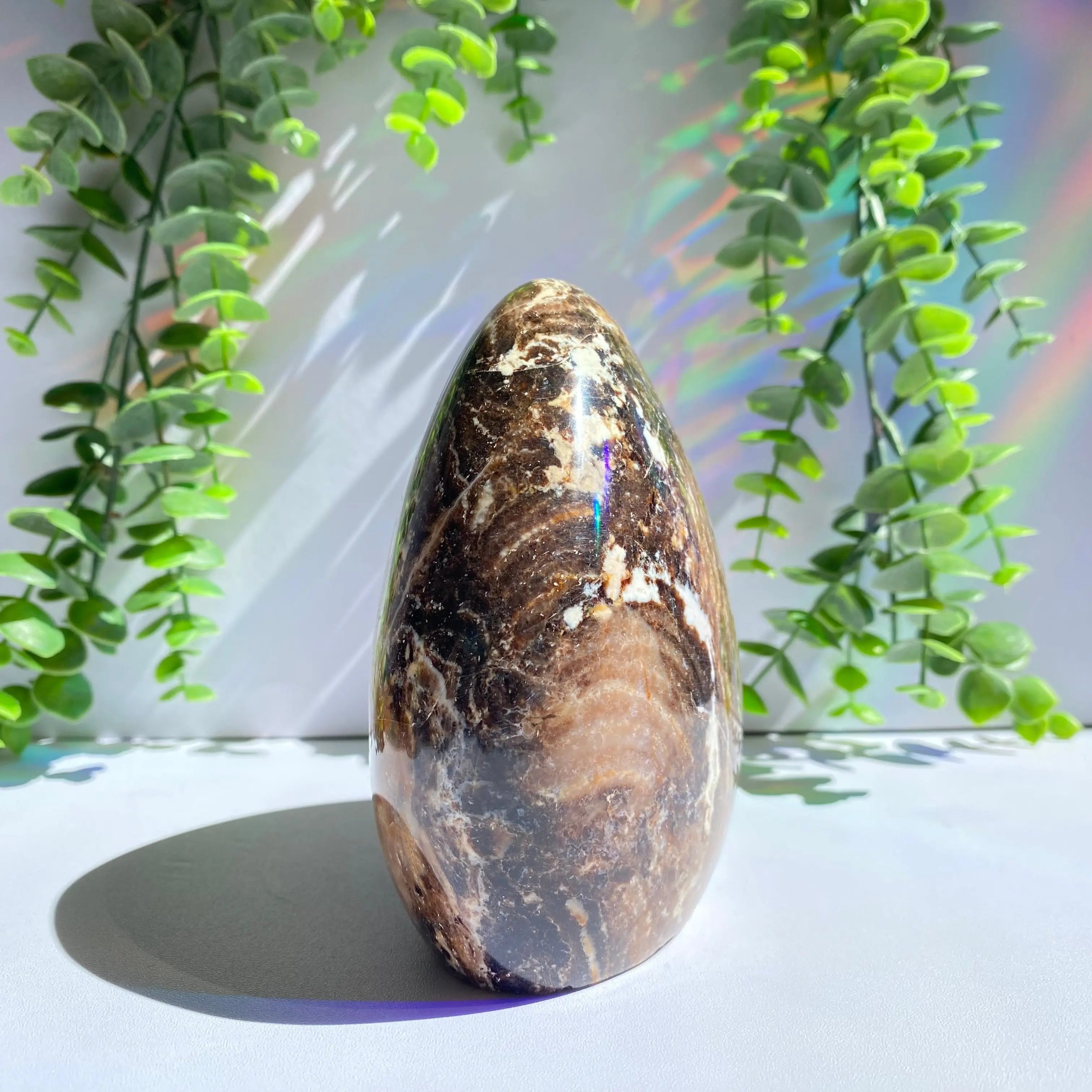 Chocolate Calcite Free Form Arabella Crystals