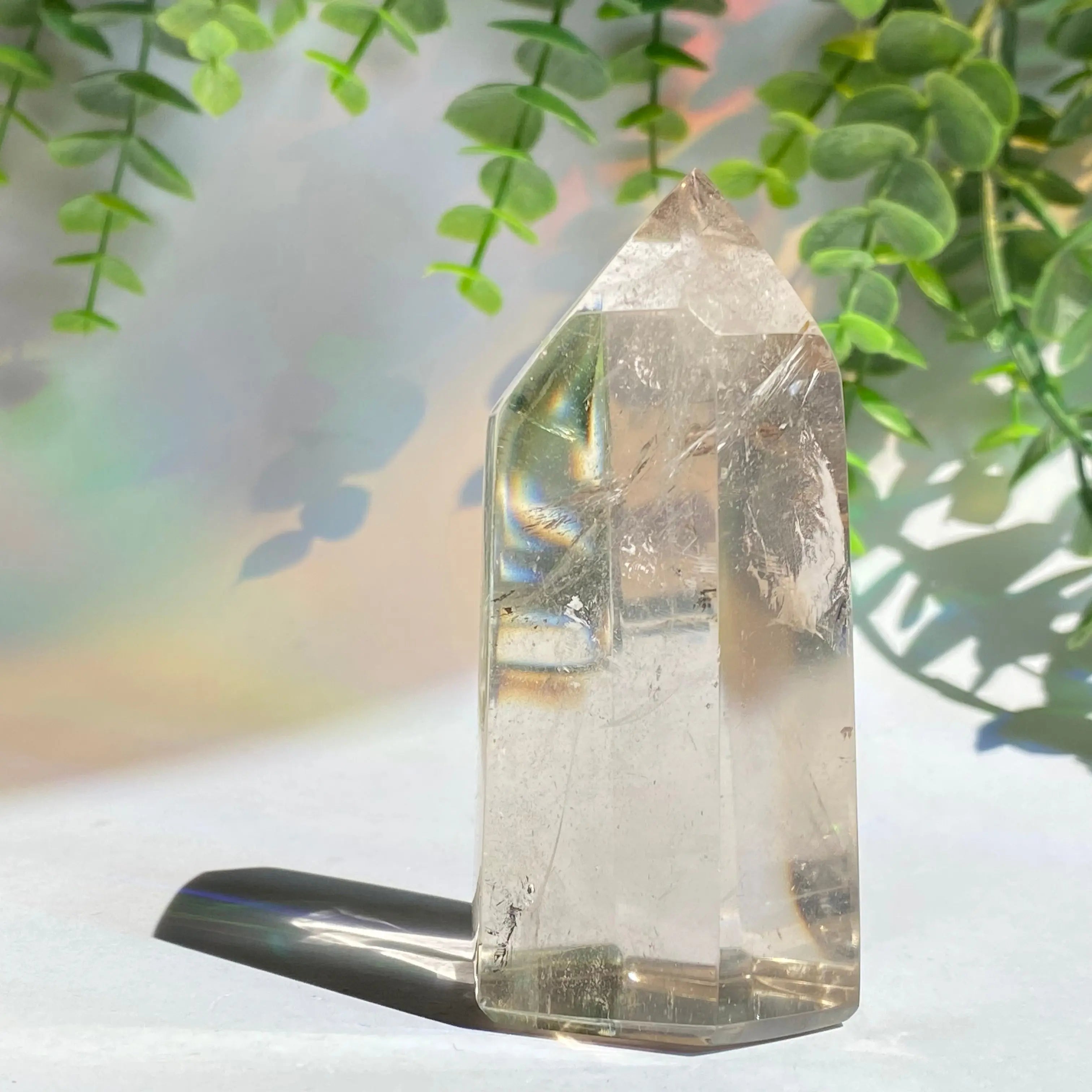 Smokey Quartz Point Arabella Crystals