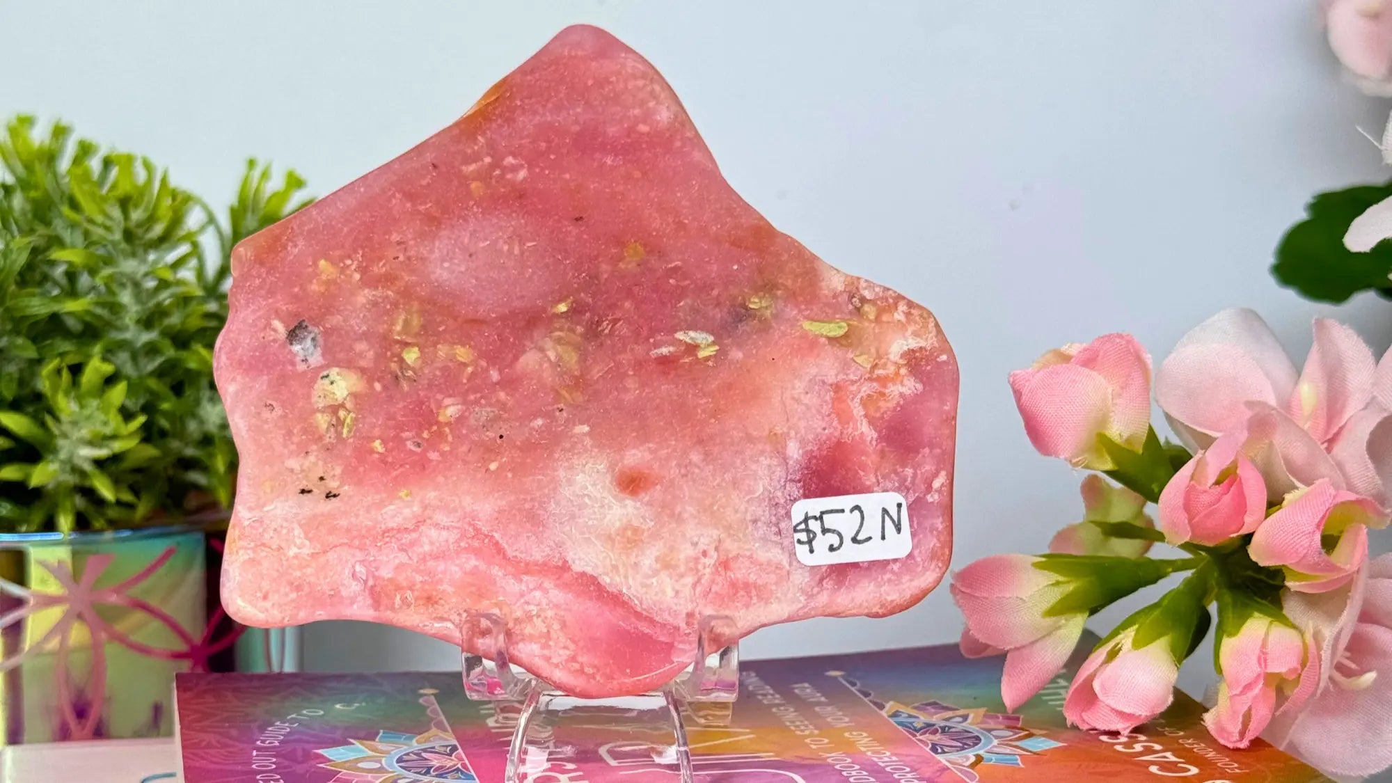 Pink Opal Slices Arabella Crystals