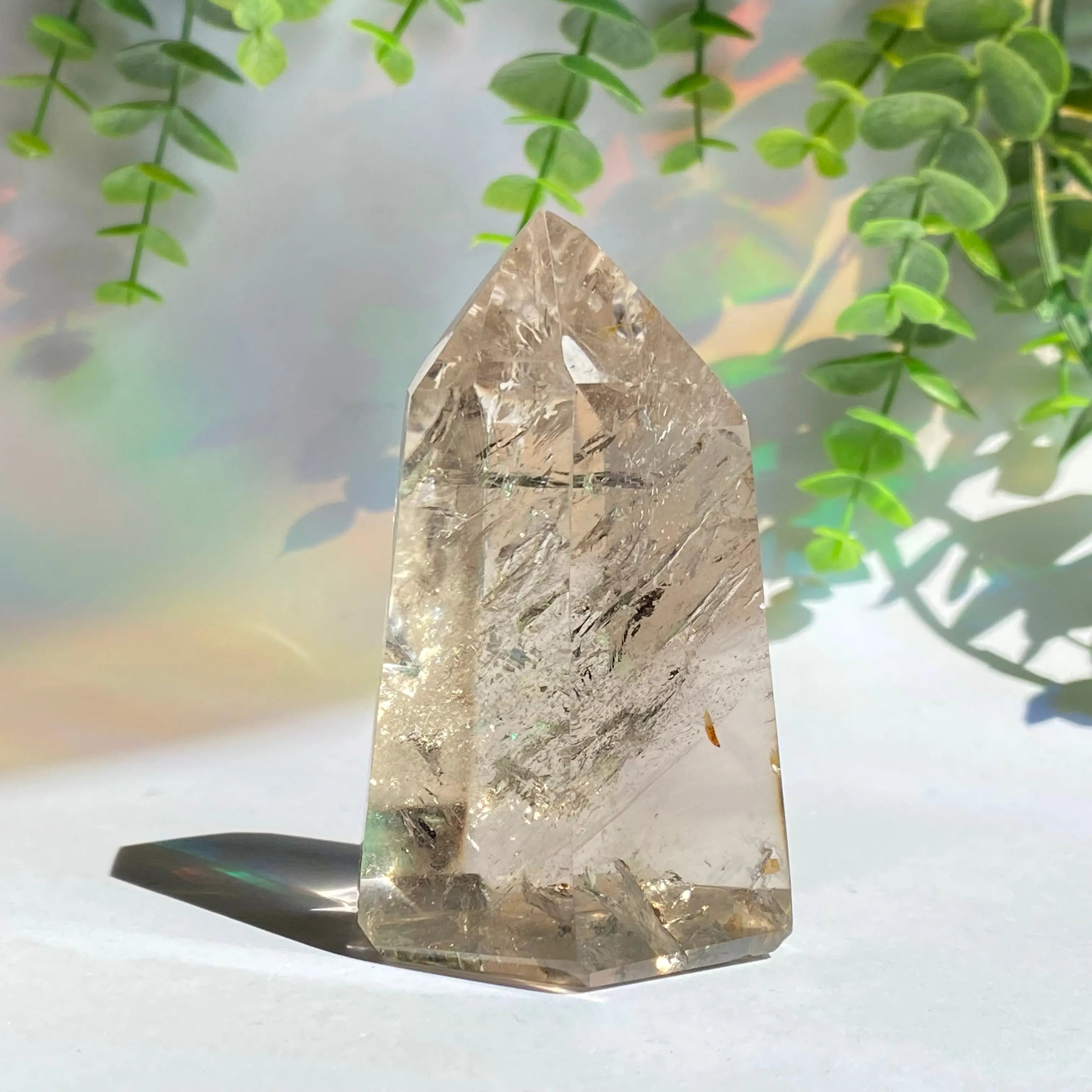 Smokey Quartz Point Arabella Crystals
