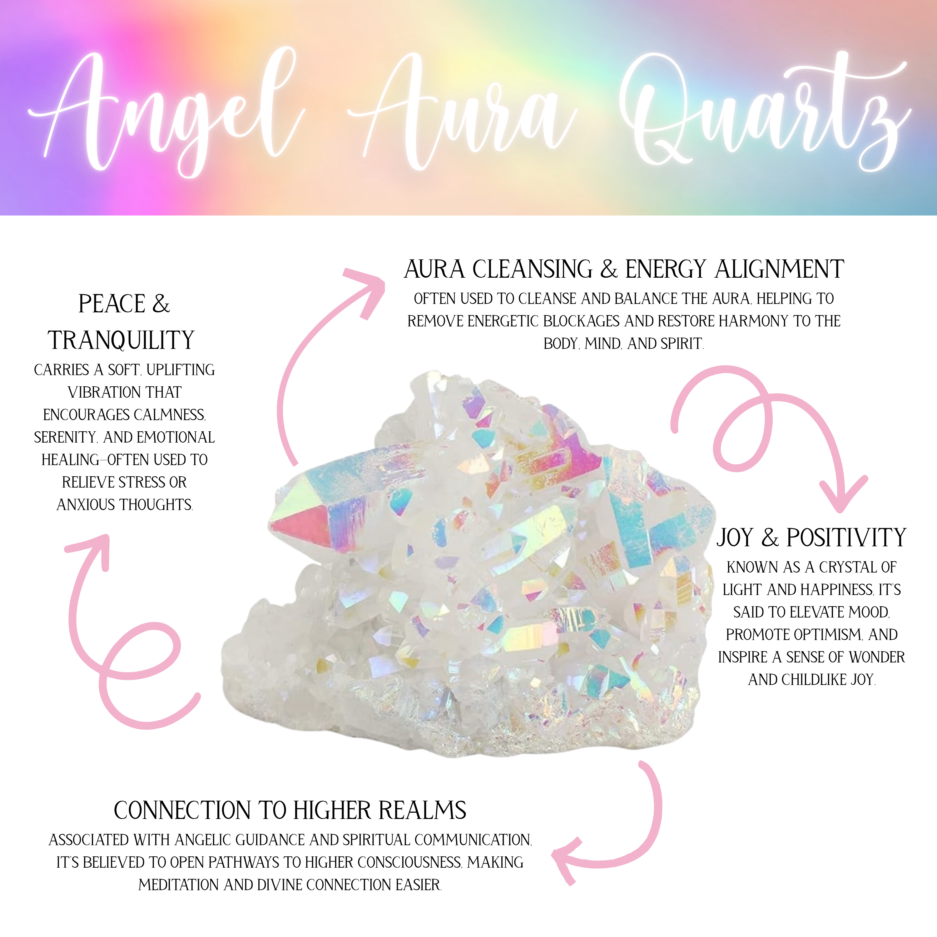 Angel Aura Crystal Candle
