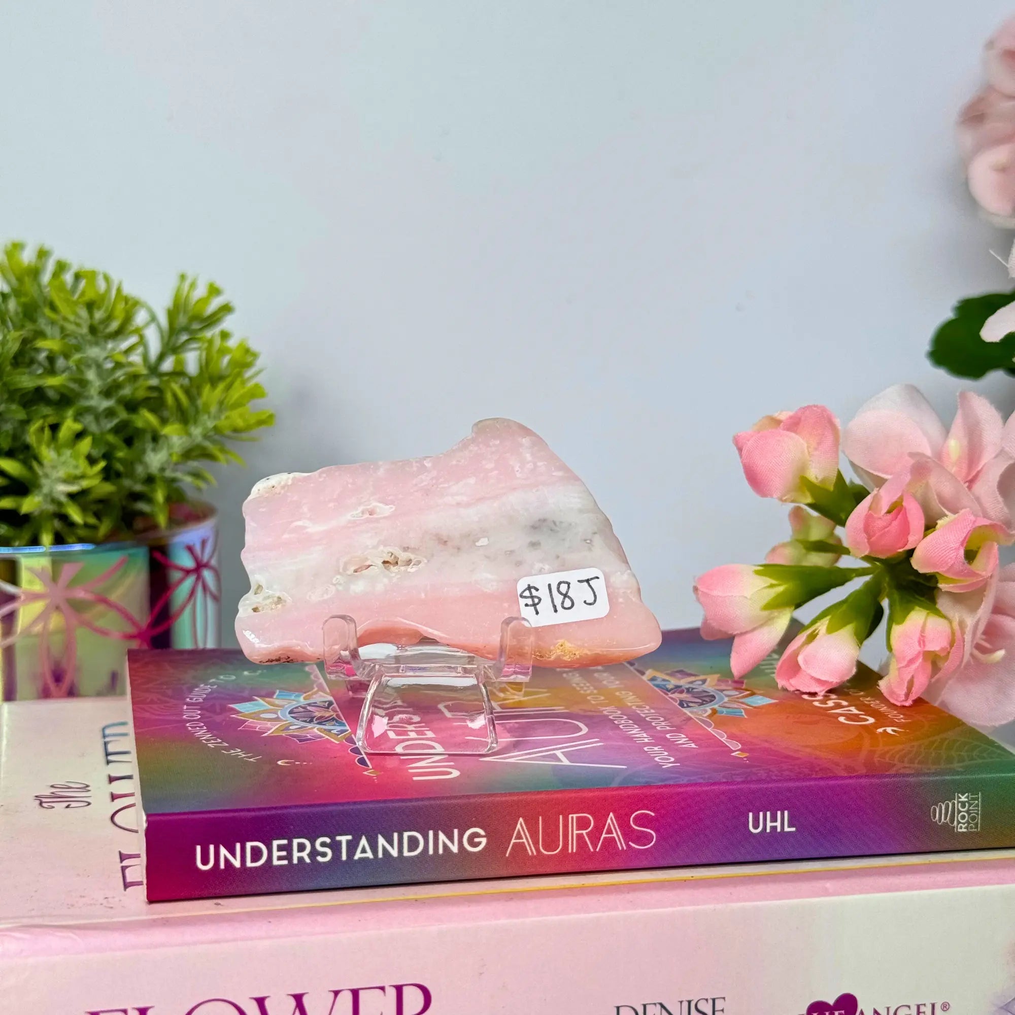 Pink Opal Slices Arabella Crystals