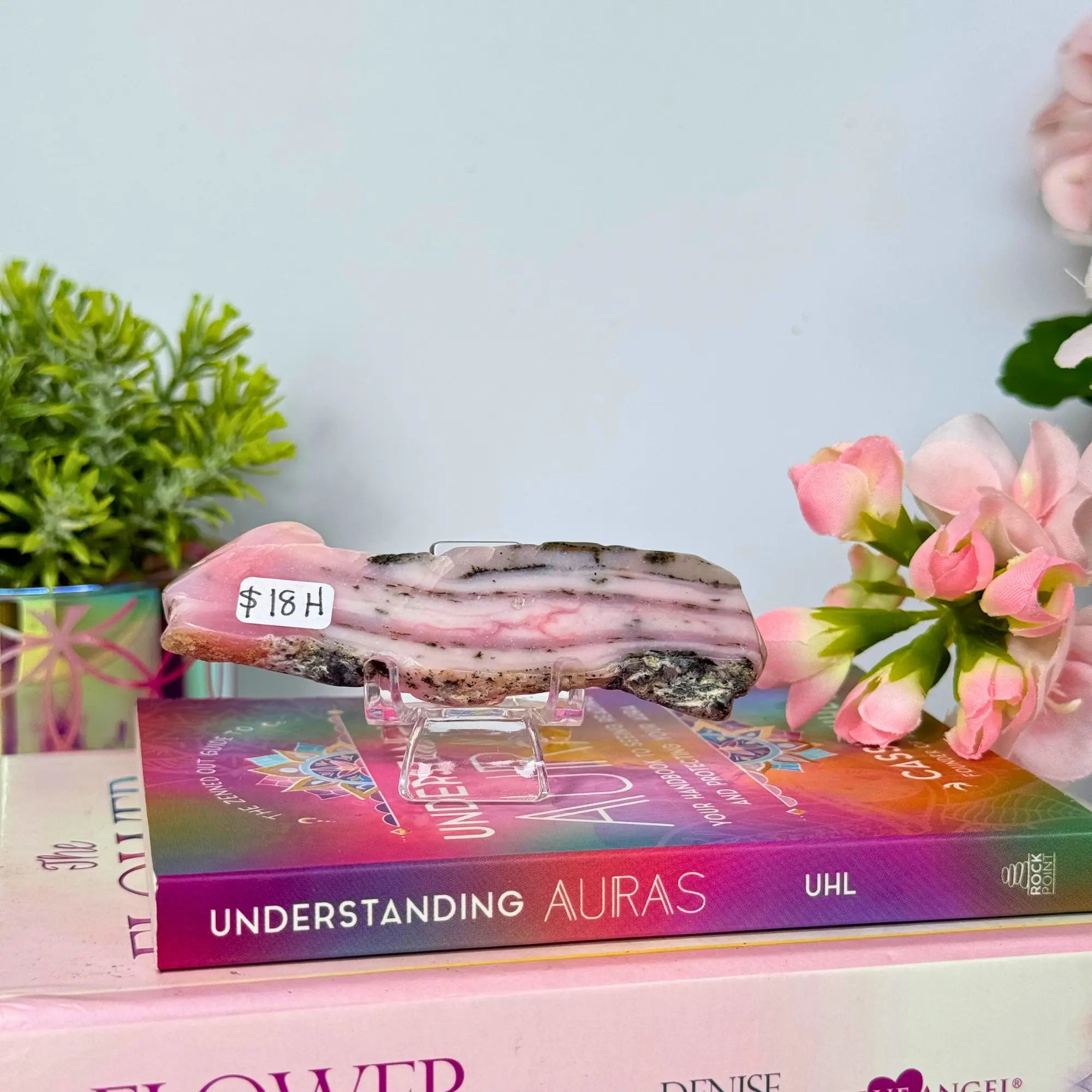 Pink Opal Slices Arabella Crystals