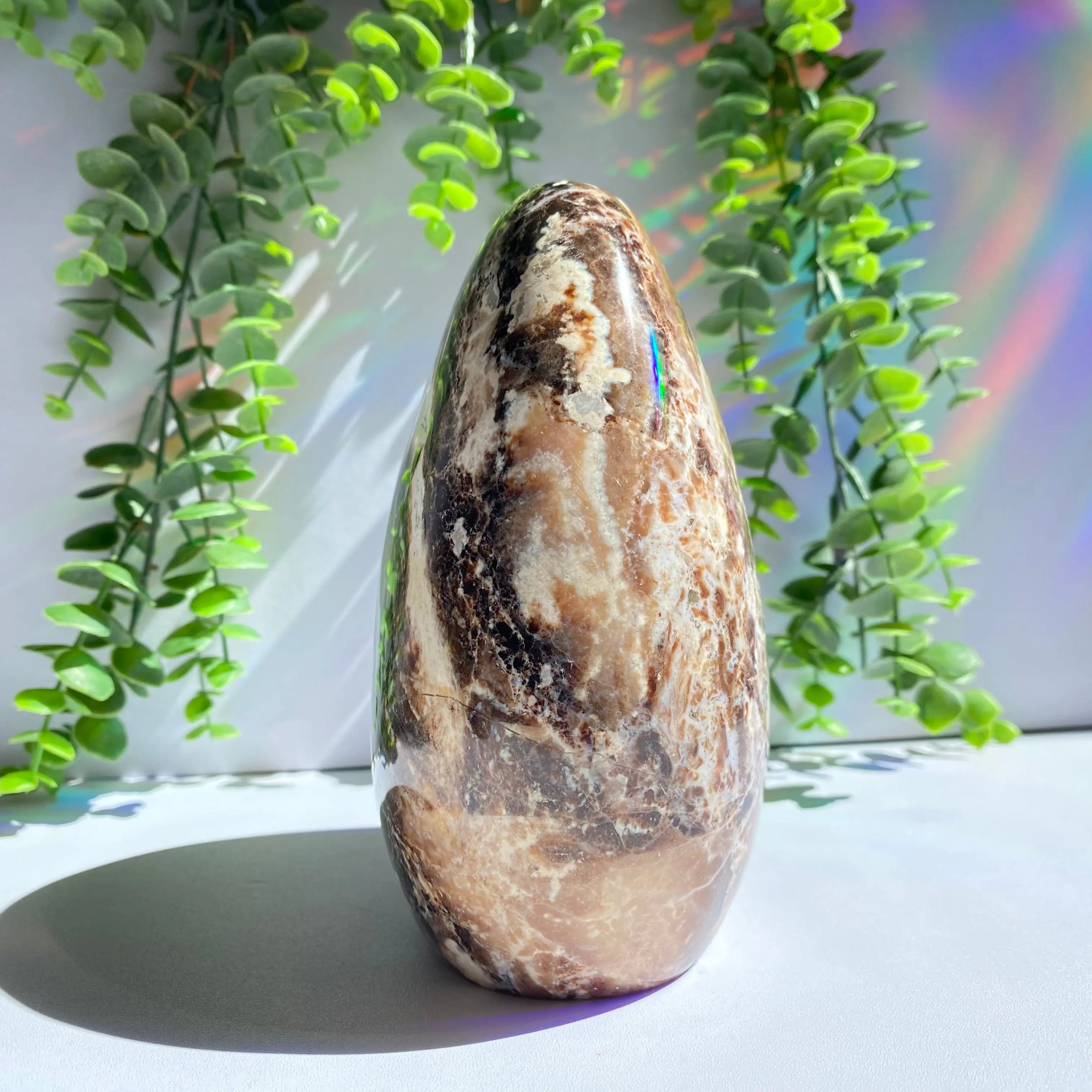 Chocolate Calcite Free Form Arabella Crystals