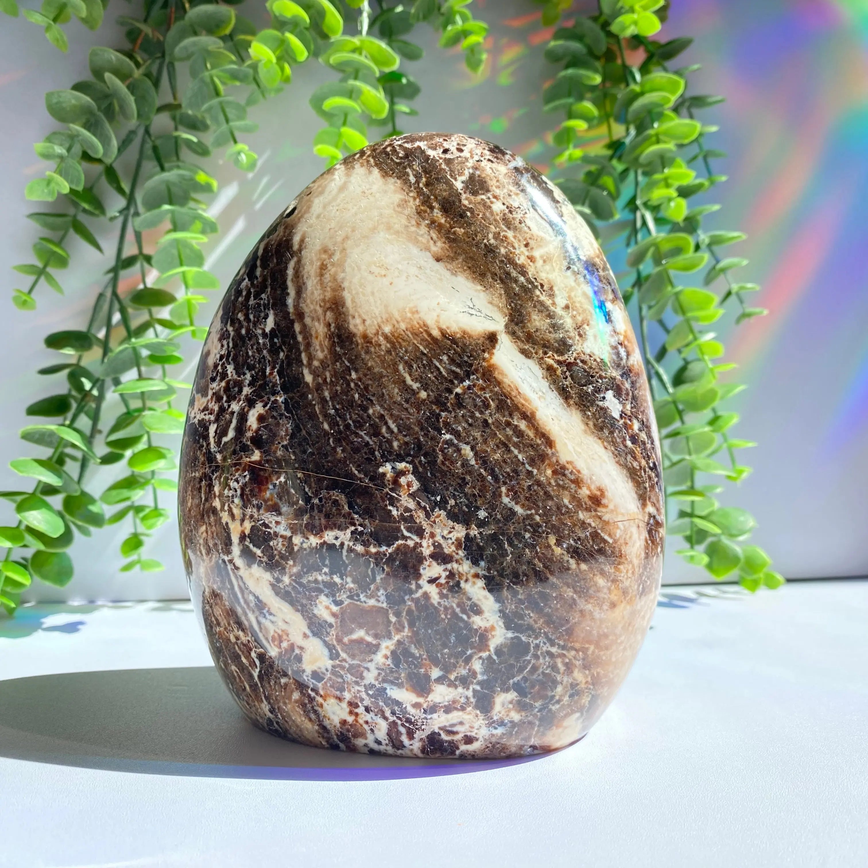 Chocolate Calcite Free Form Arabella Crystals