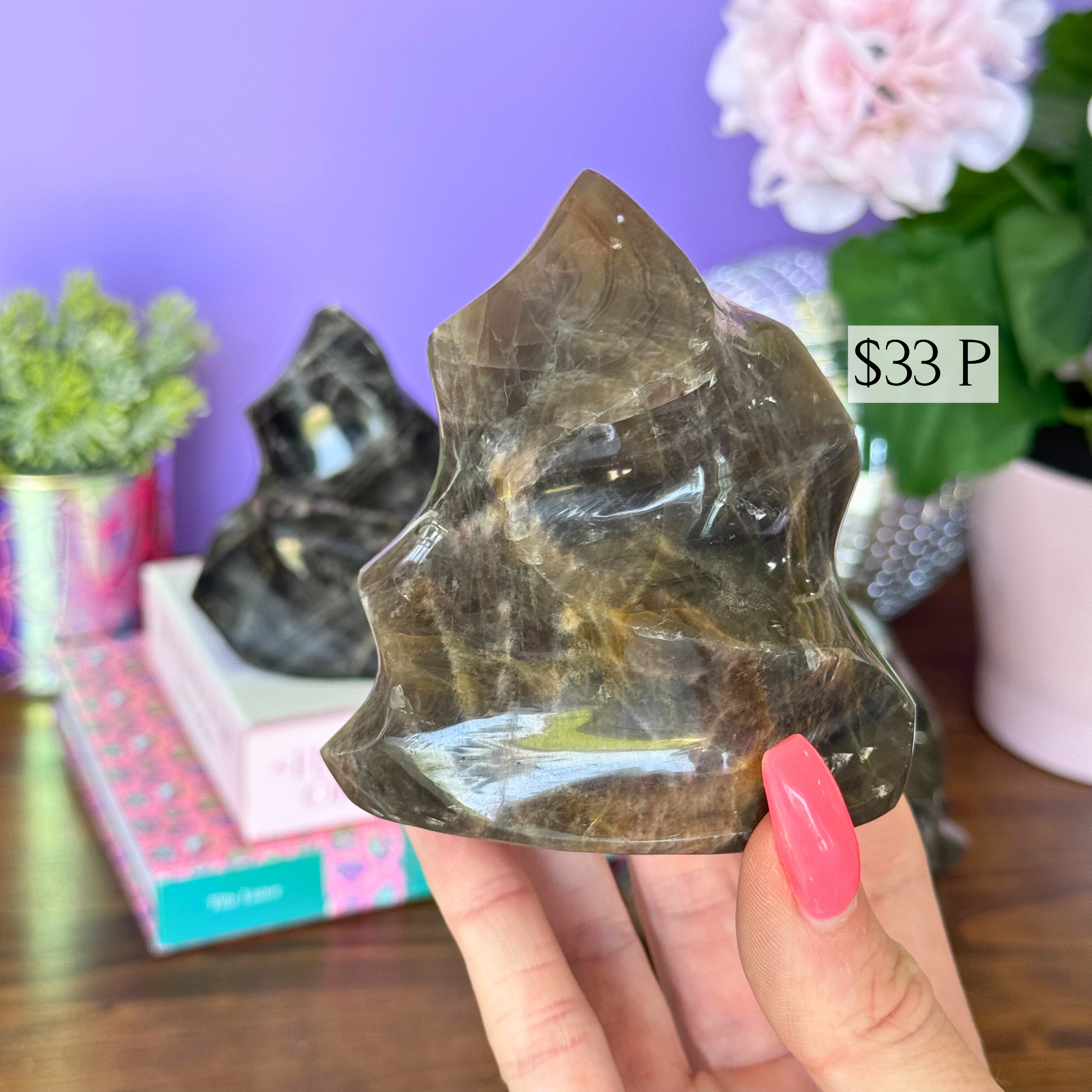 Black Moonstone Flames