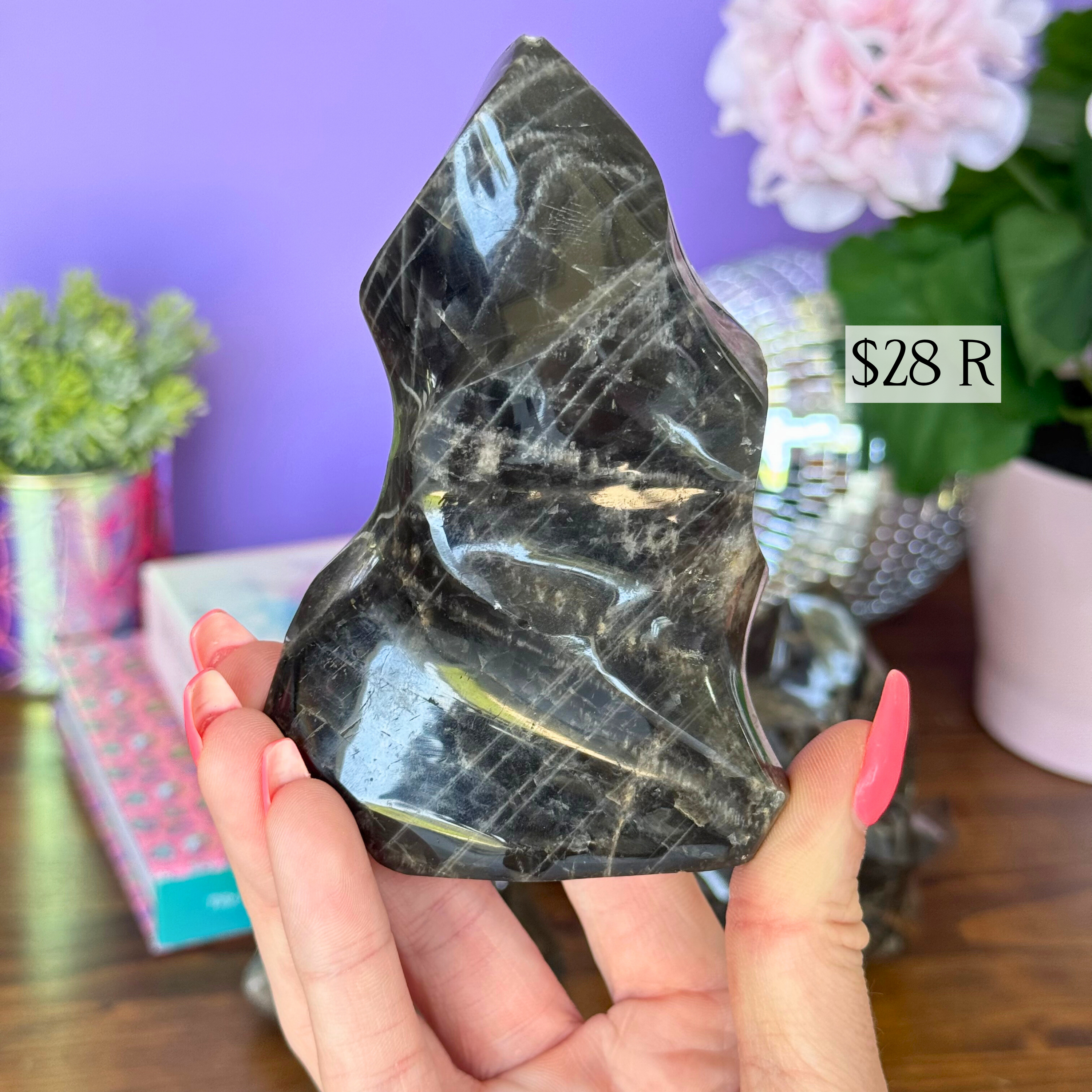 Black Moonstone Flames
