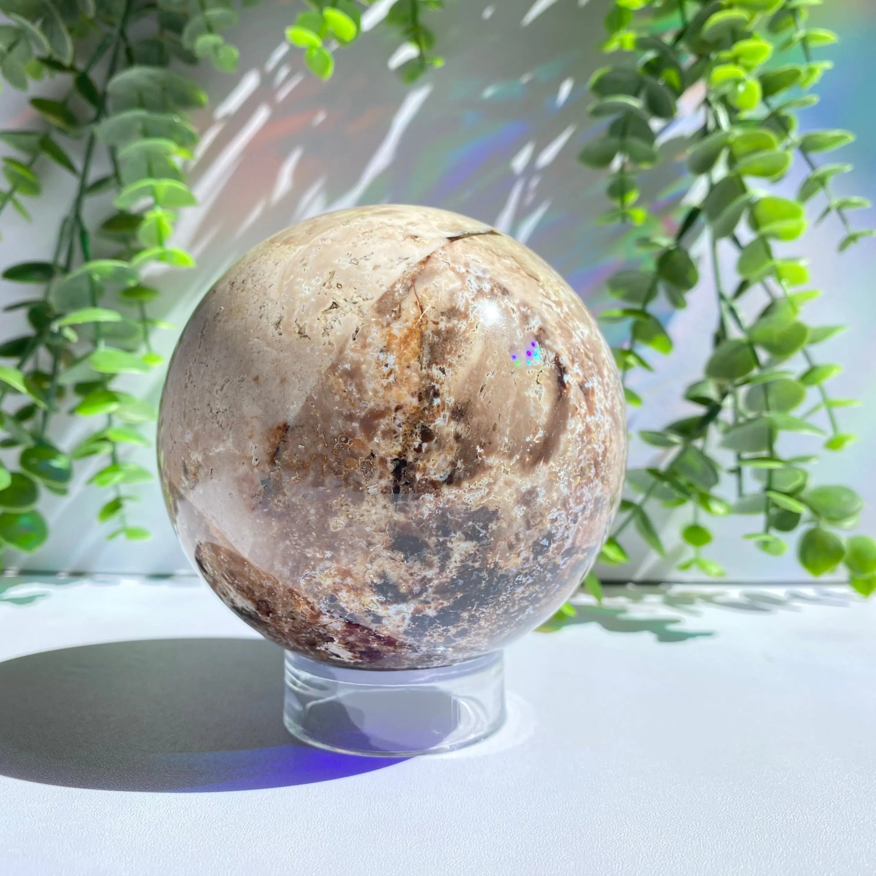 Chocolate Calcite Sphere Arabella Crystals