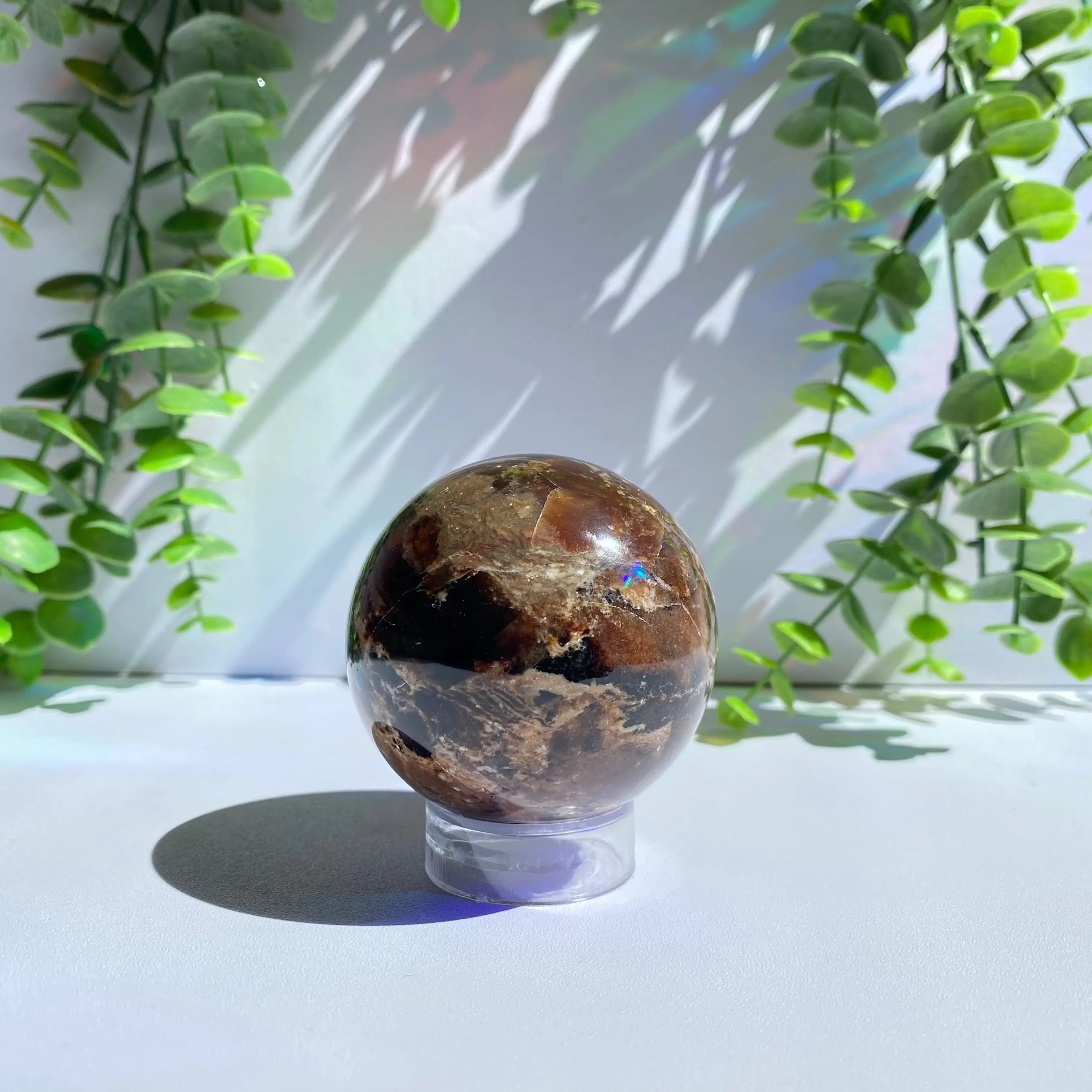 Chocolate Calcite Sphere Arabella Crystals