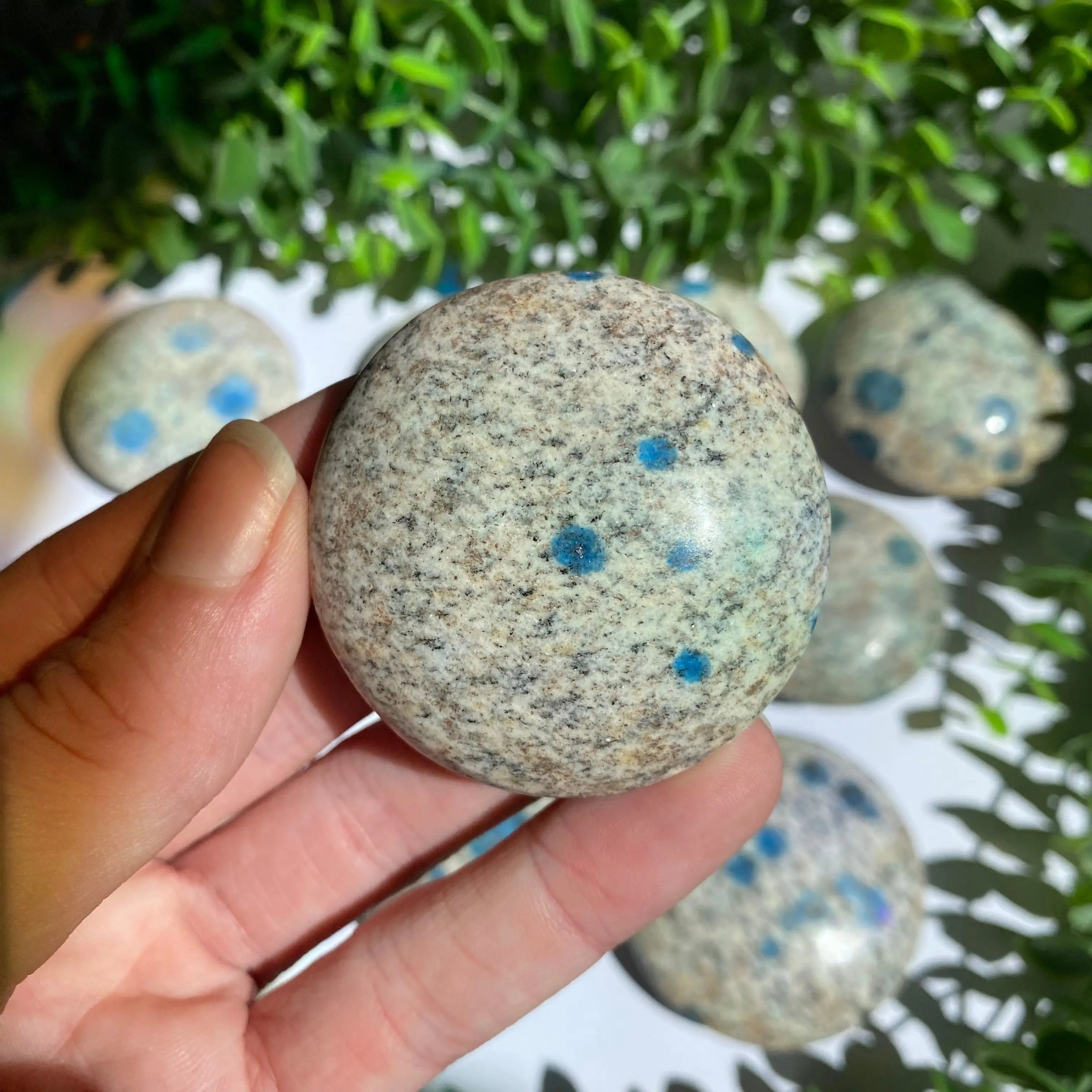 K2 Jasper Palm Stone Arabella Crystals