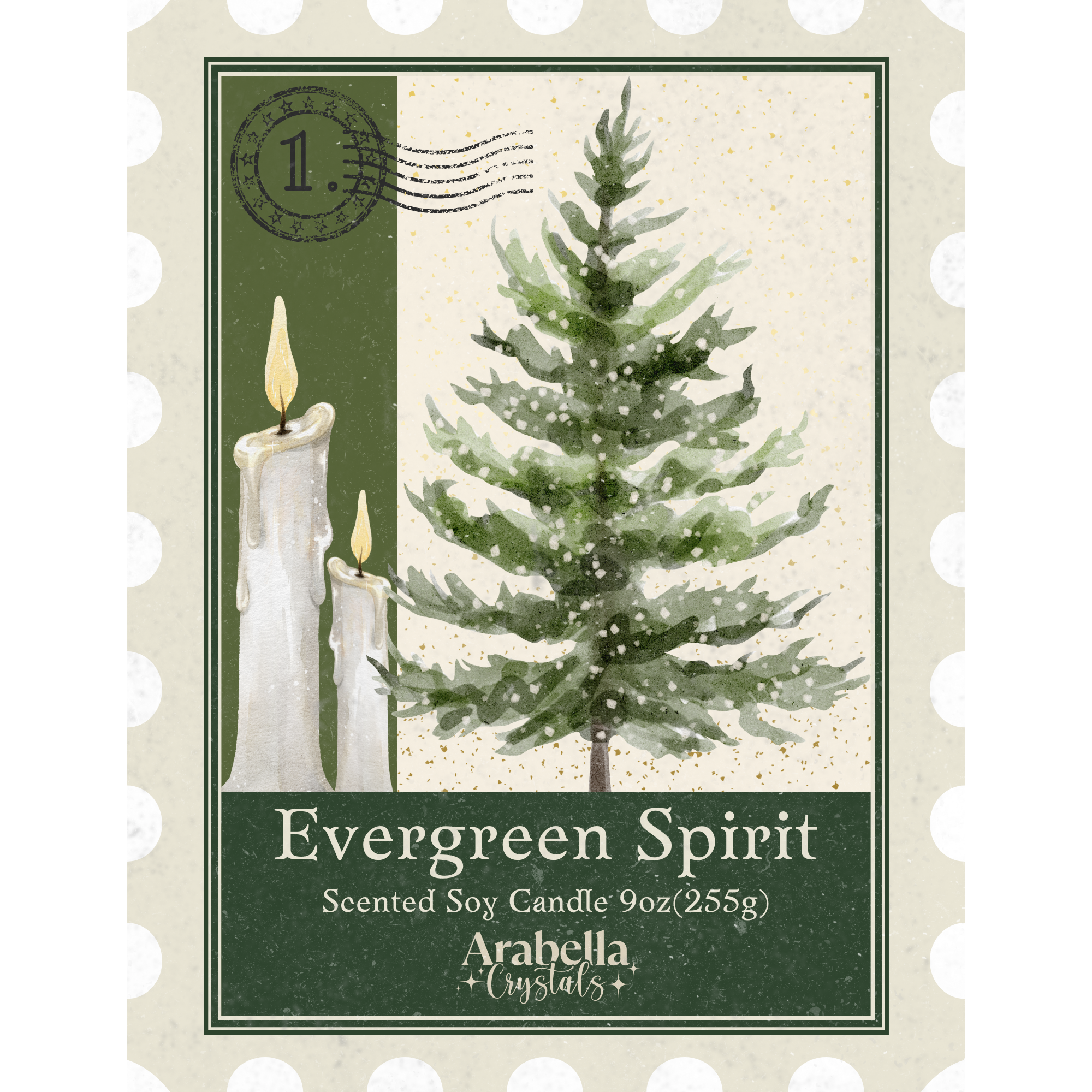 Evergreen Spirit Soy Holiday Candle