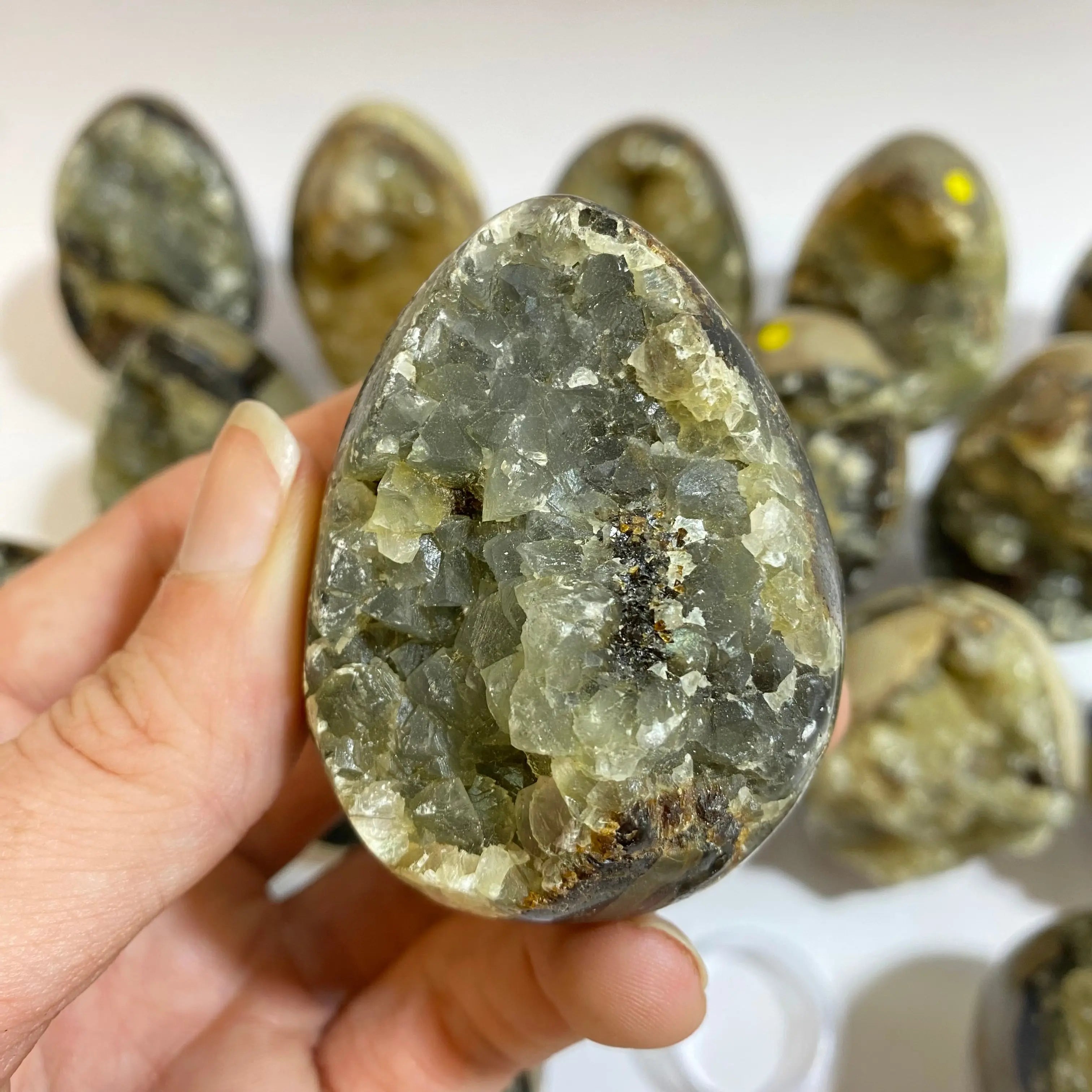 Septarian Agate Egg Arabella Crystals