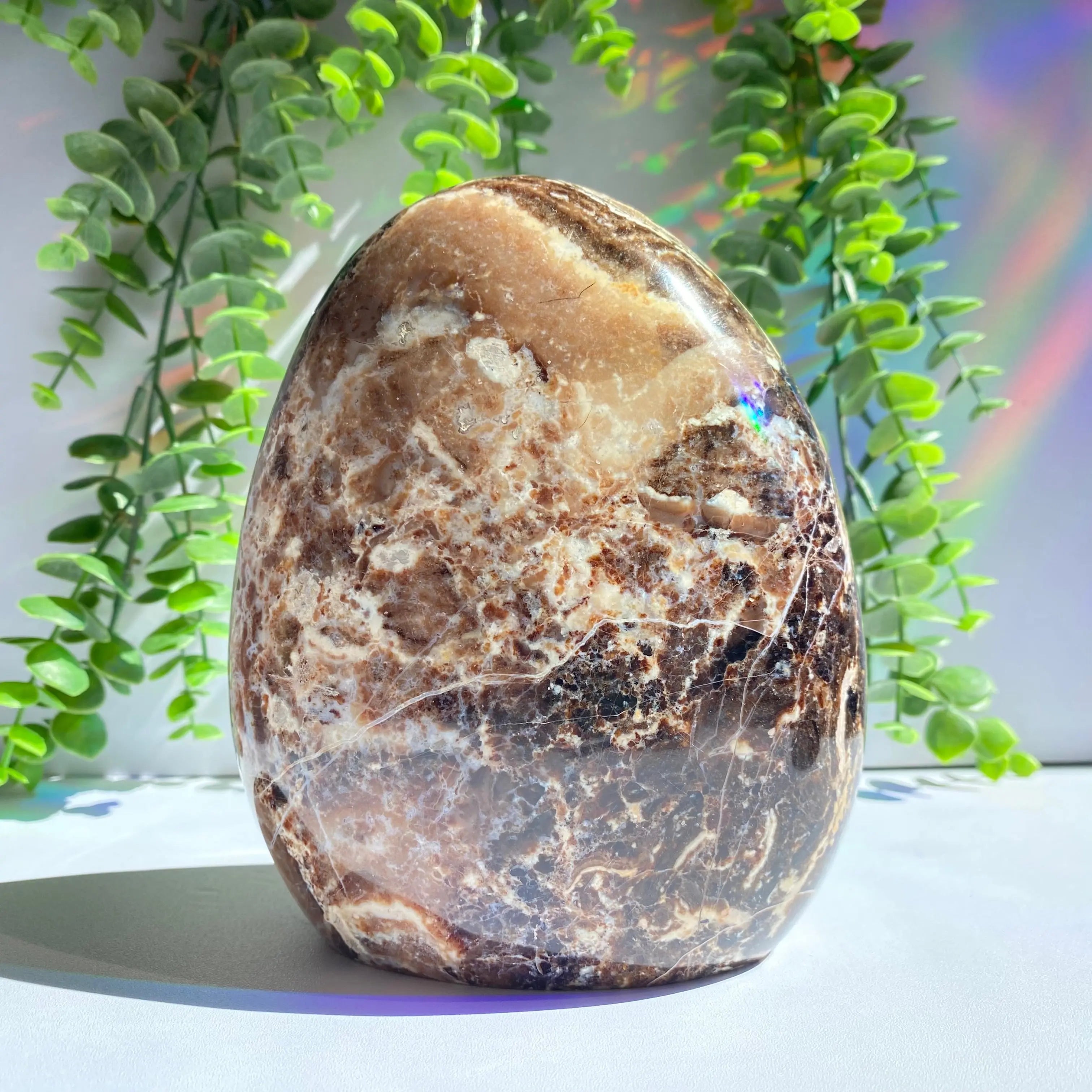 Chocolate Calcite Free Form Arabella Crystals