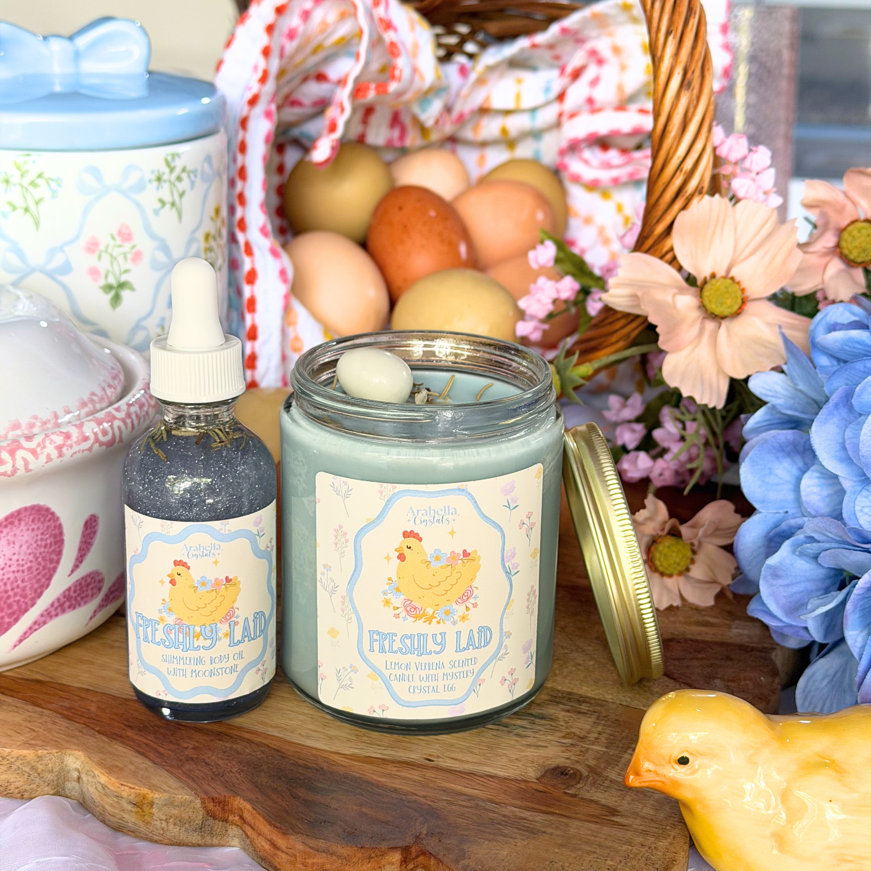 Freshly Laid Spring Homestead Soy Candle