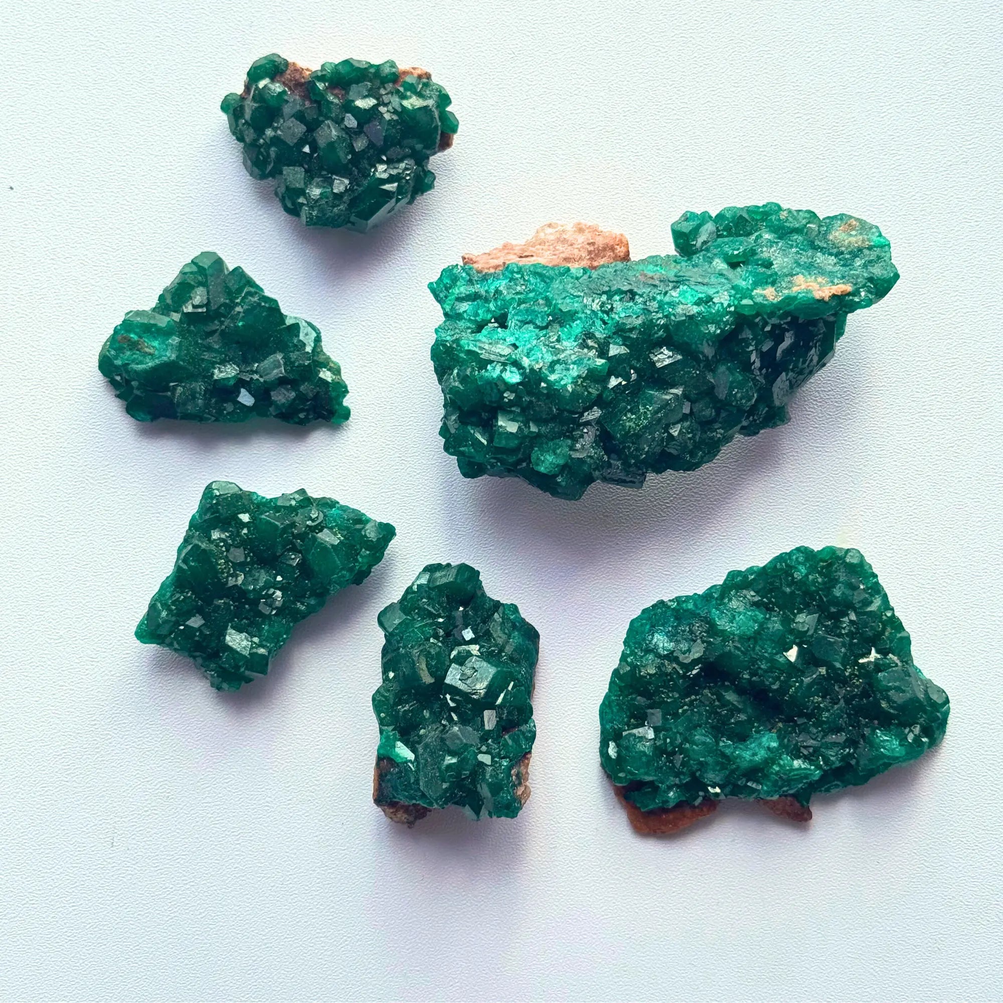 Dioptase Clusters Arabella Crystals