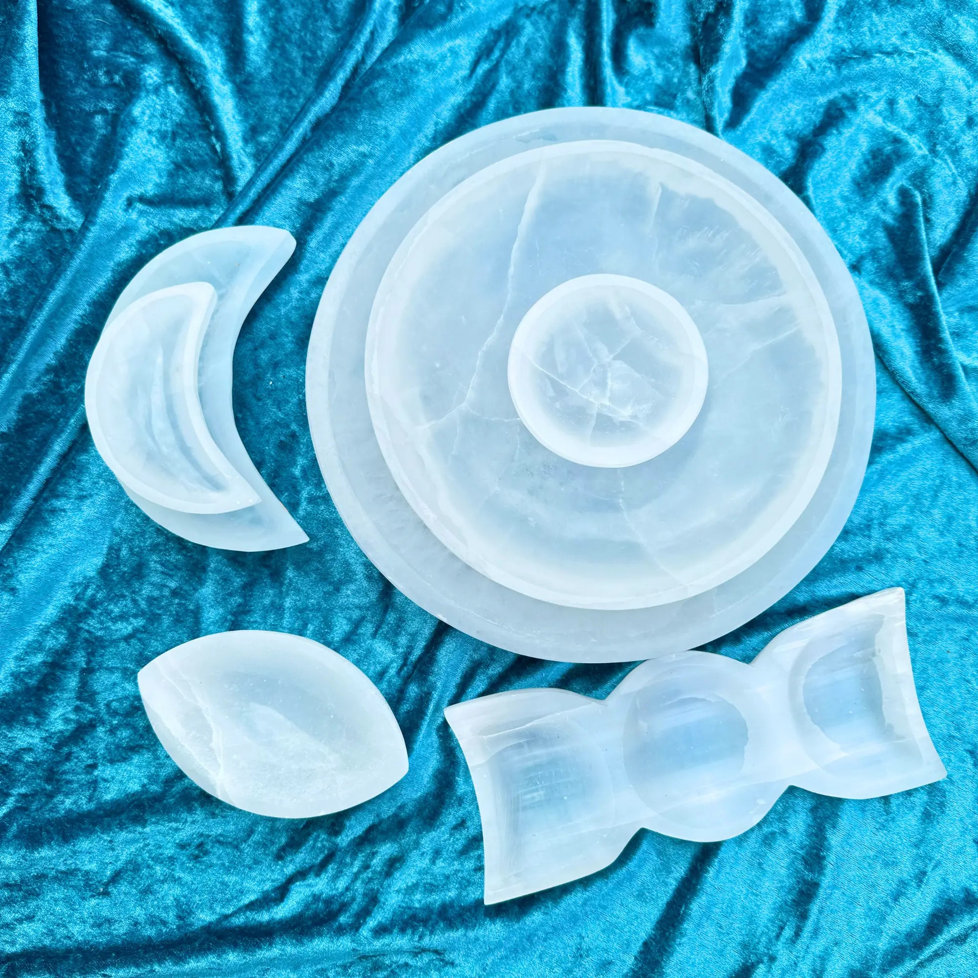 Selenite Crystal Bowls Arabella Crystals