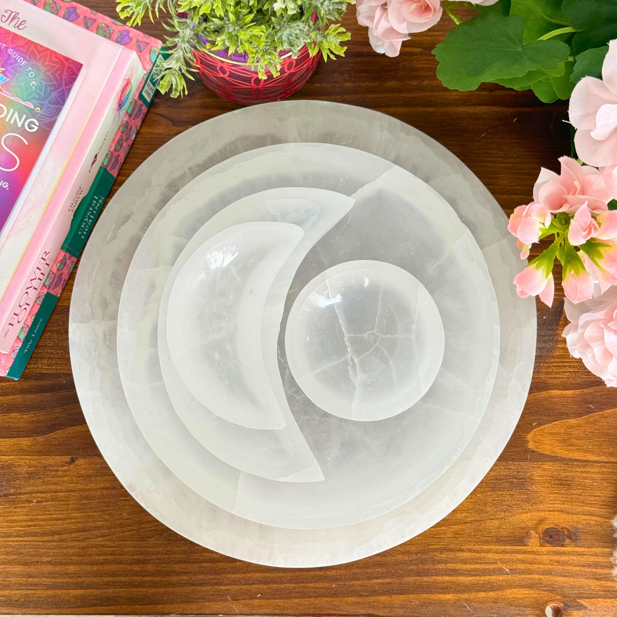 Selenite Crystal Bowls