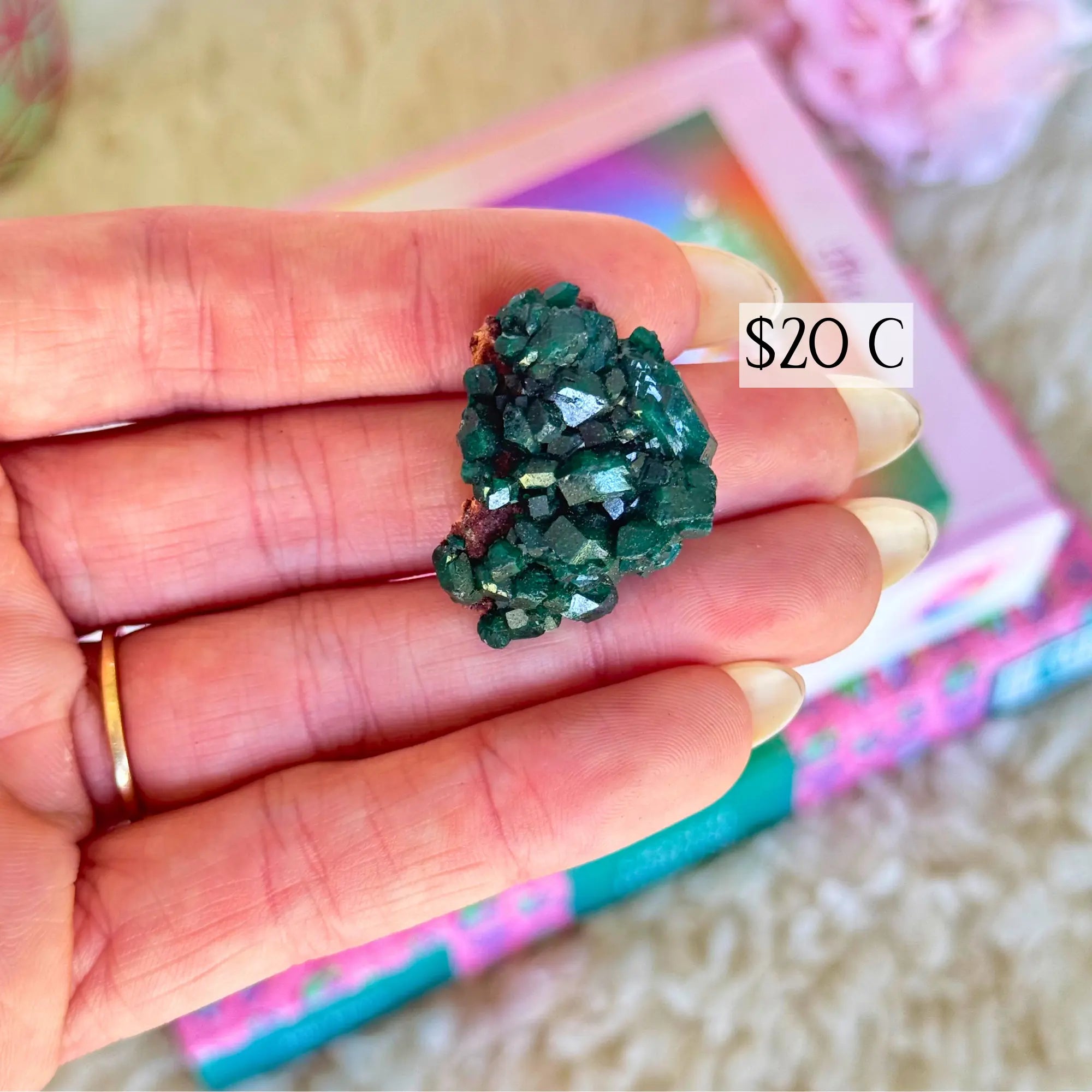 Dioptase Clusters Arabella Crystals
