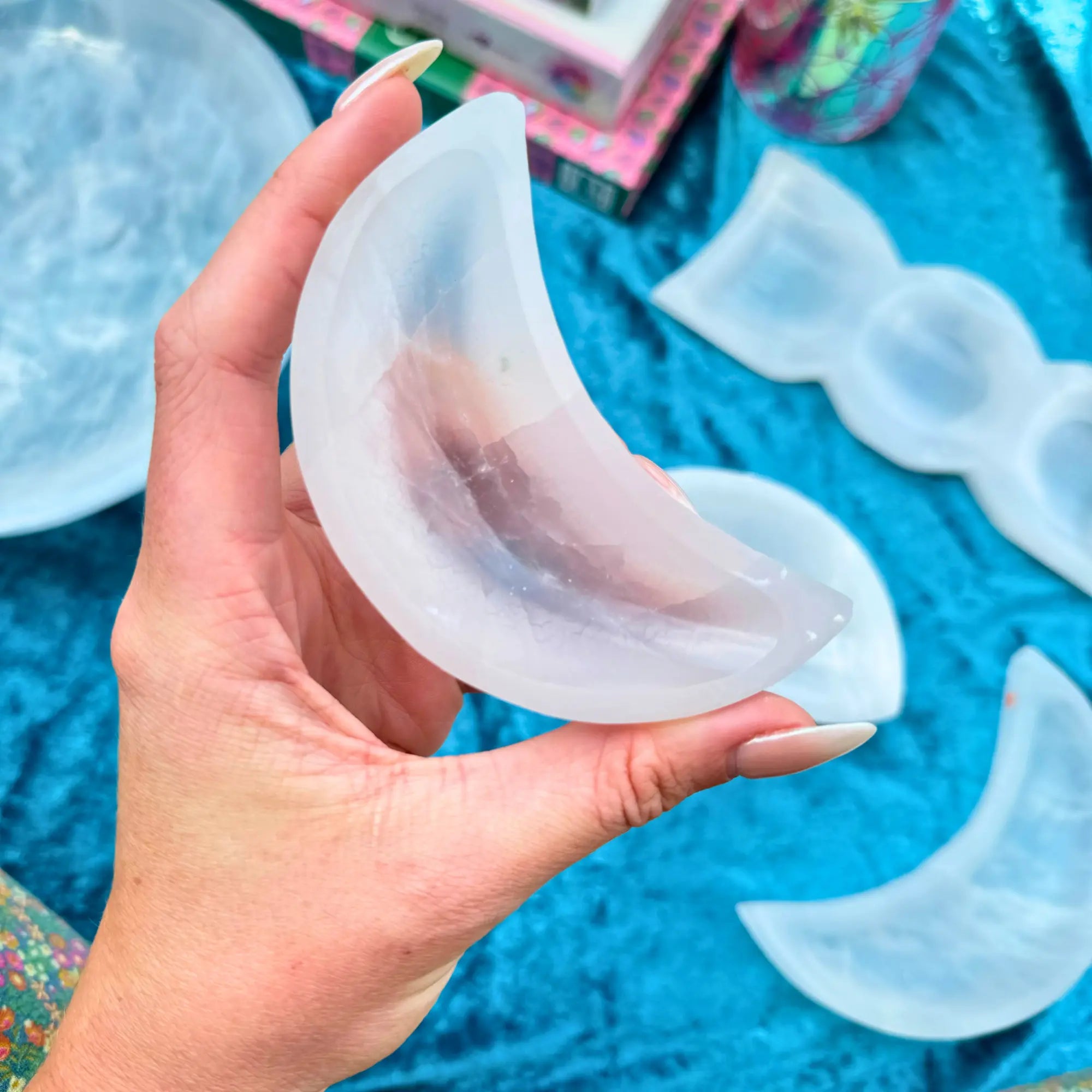 Selenite Crystal Bowls Arabella Crystals