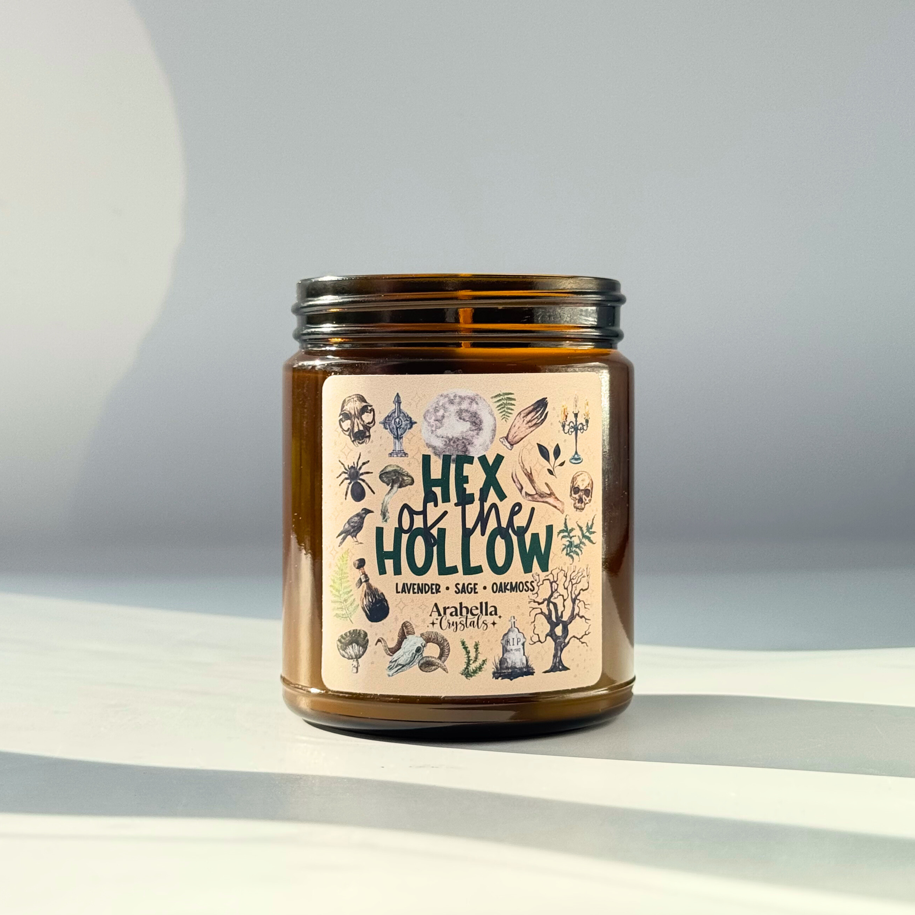 Hex of the Hollow Halloween Candle