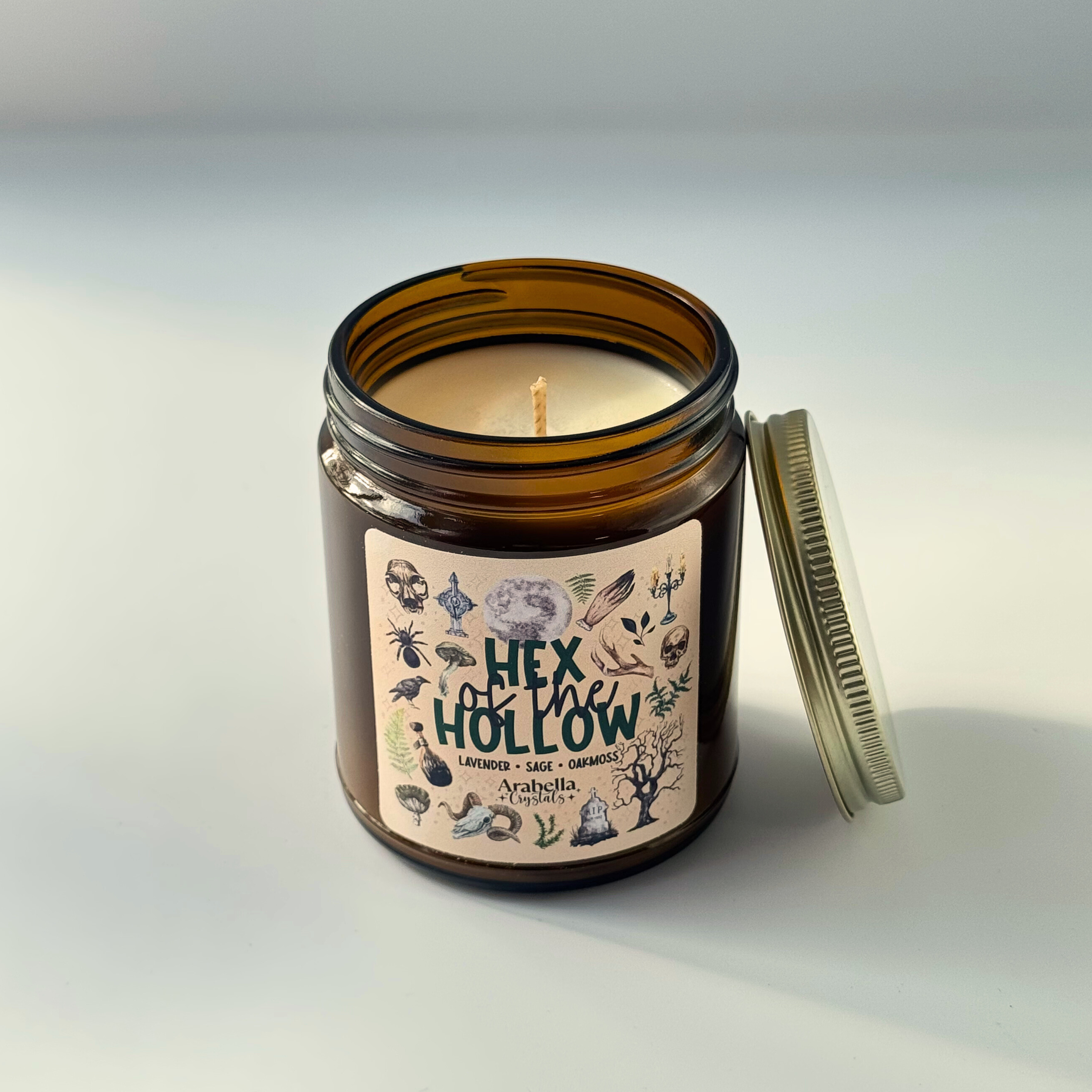 Hex of the Hollow Halloween Candle