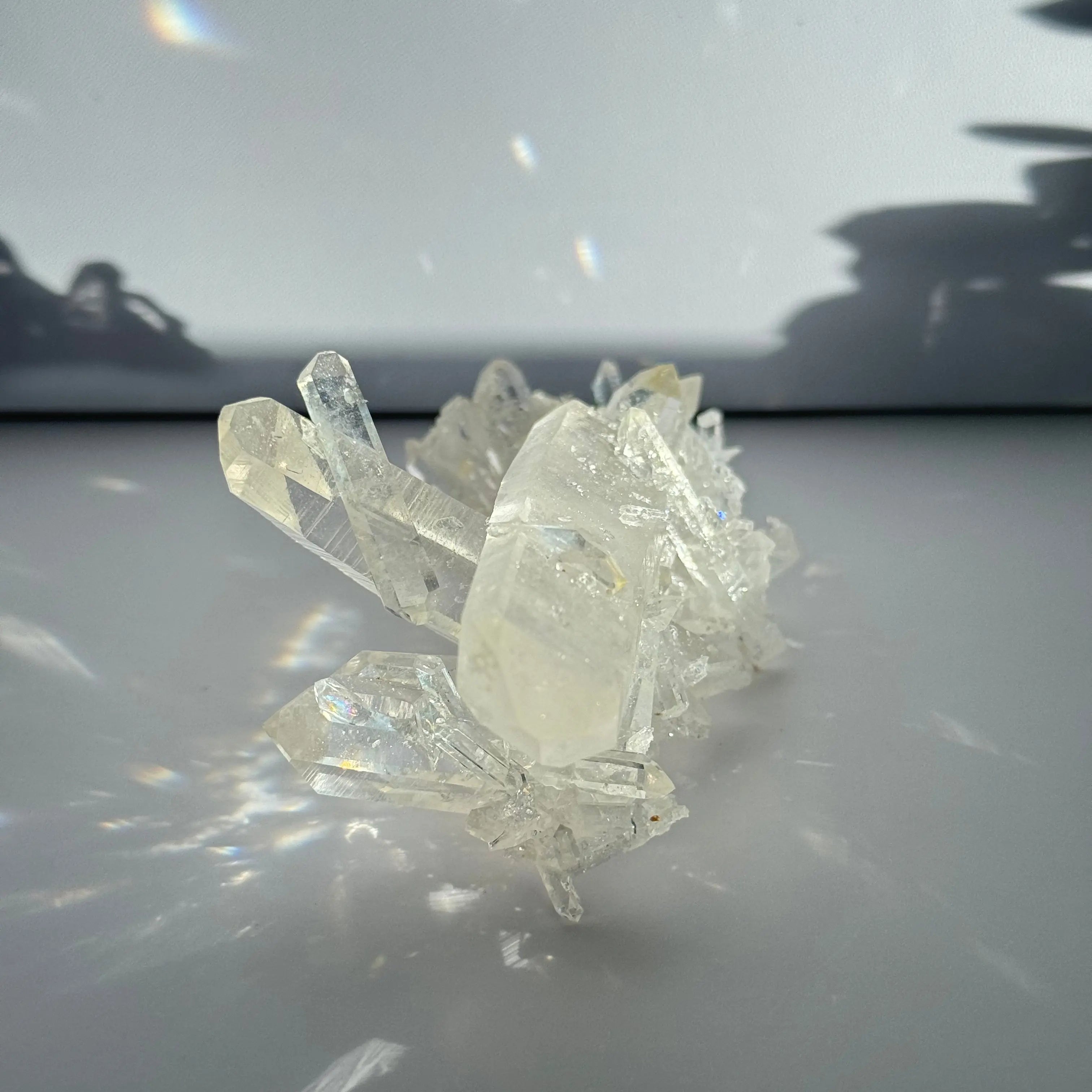 Arkansas High-Quality Clear Quartz Cluster Arabella Crystals