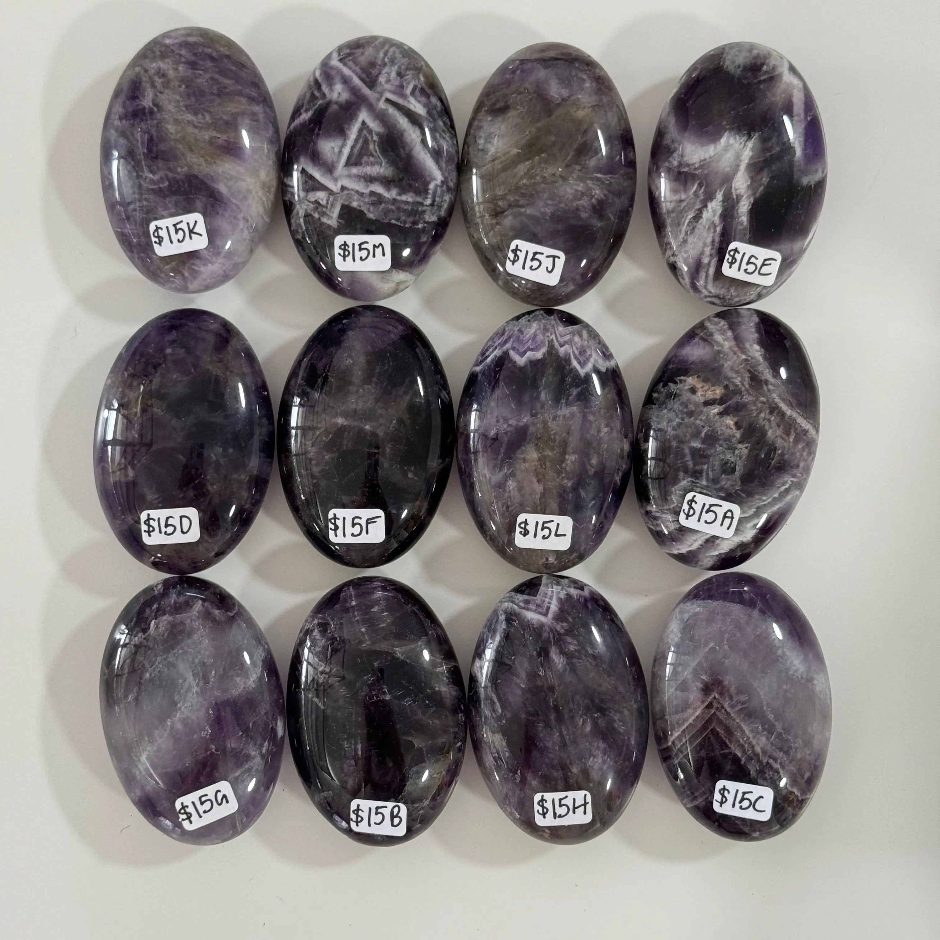 Amethyst Palm Stone Arabella Crystals
