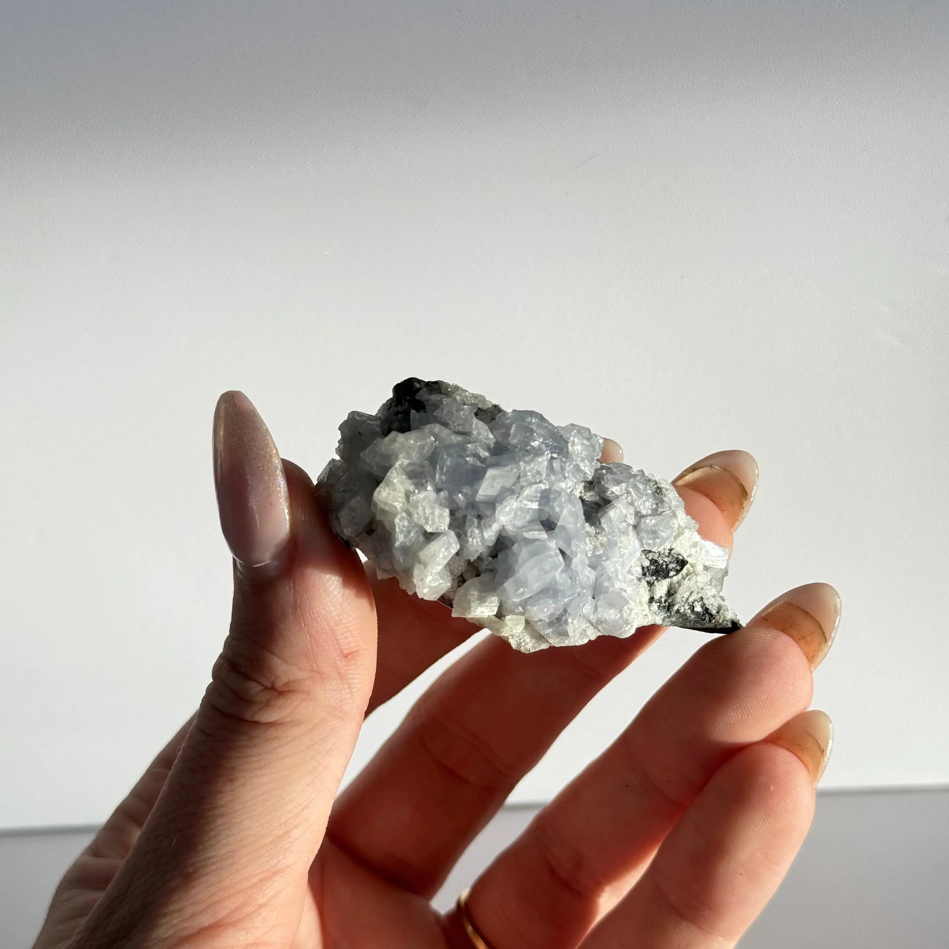 Blue Dolomite Cluster Arabella Crystals