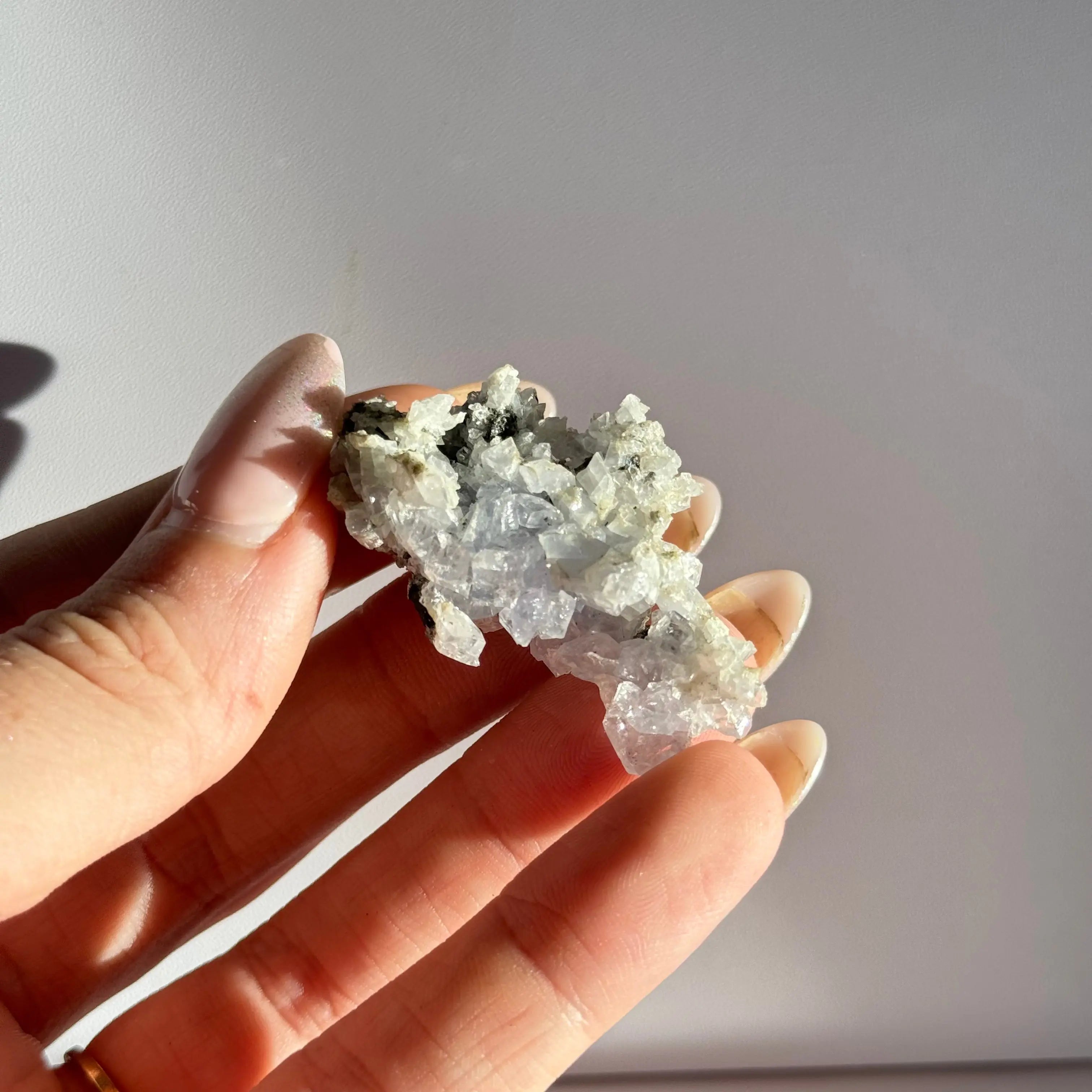Blue Dolomite Cluster Arabella Crystals