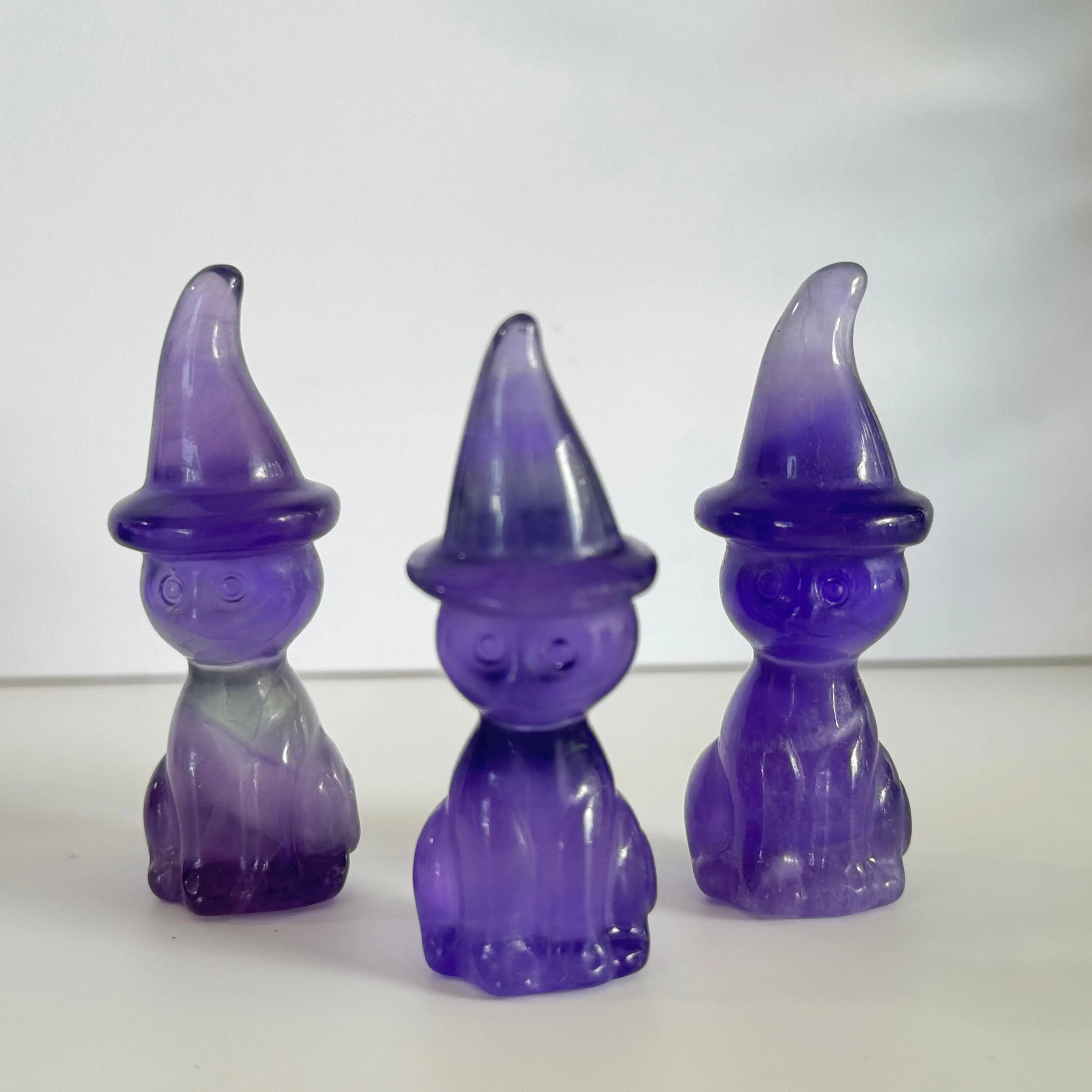 Cat in Witches Hat Arabella Crystals