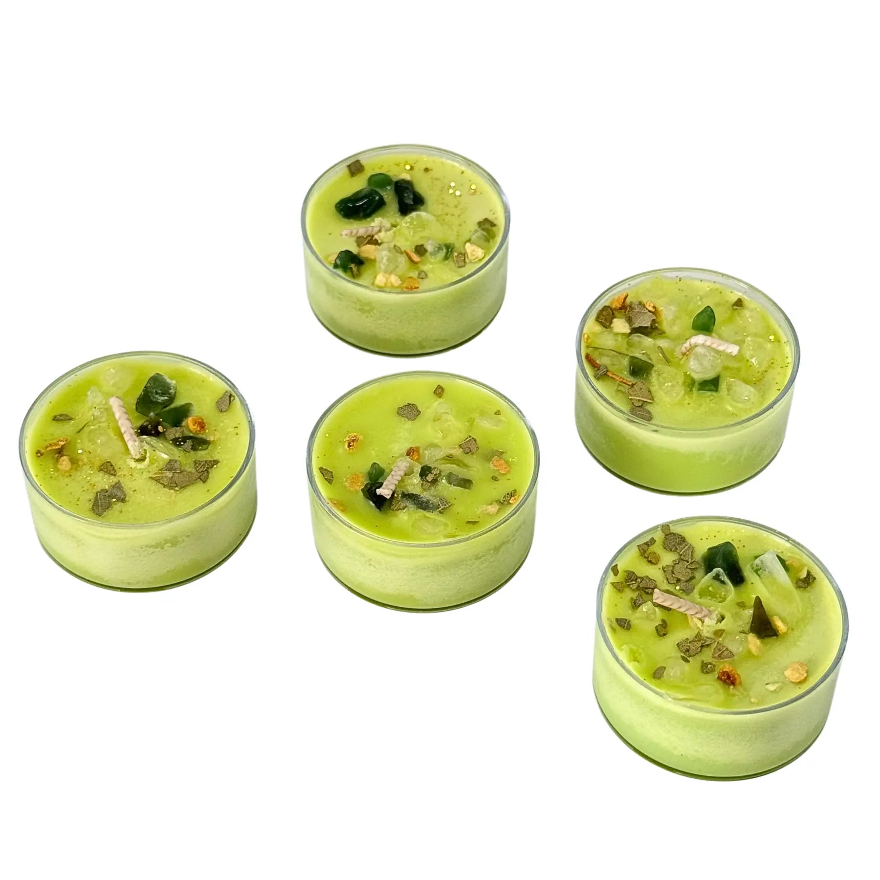 Money Magic Ritual Tea Light Candles Notes of: Incense, Leather & Amber