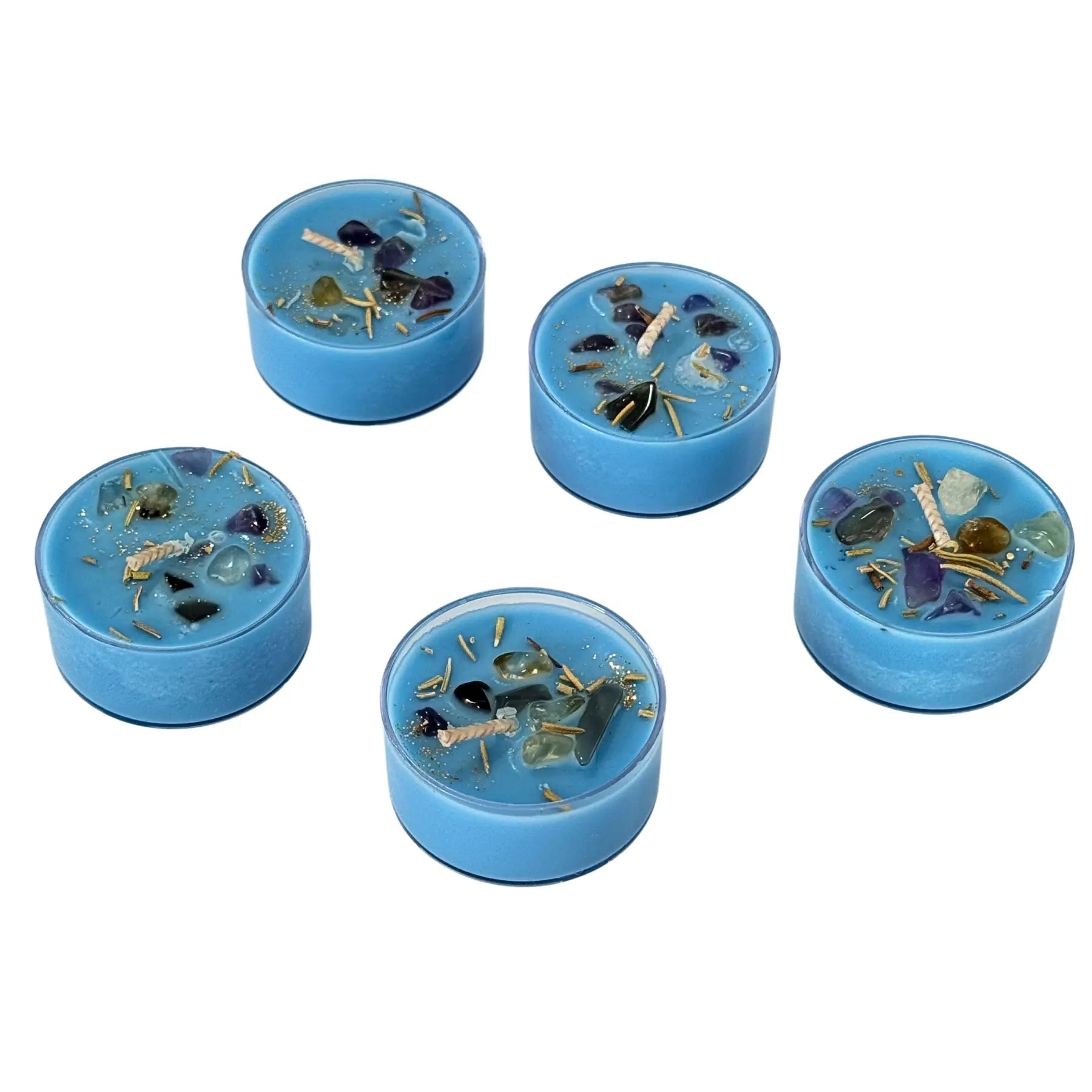 Mercury Retrograde Ritual Tea Light Candles Notes of: Marine, Jasmine & Sandalwood