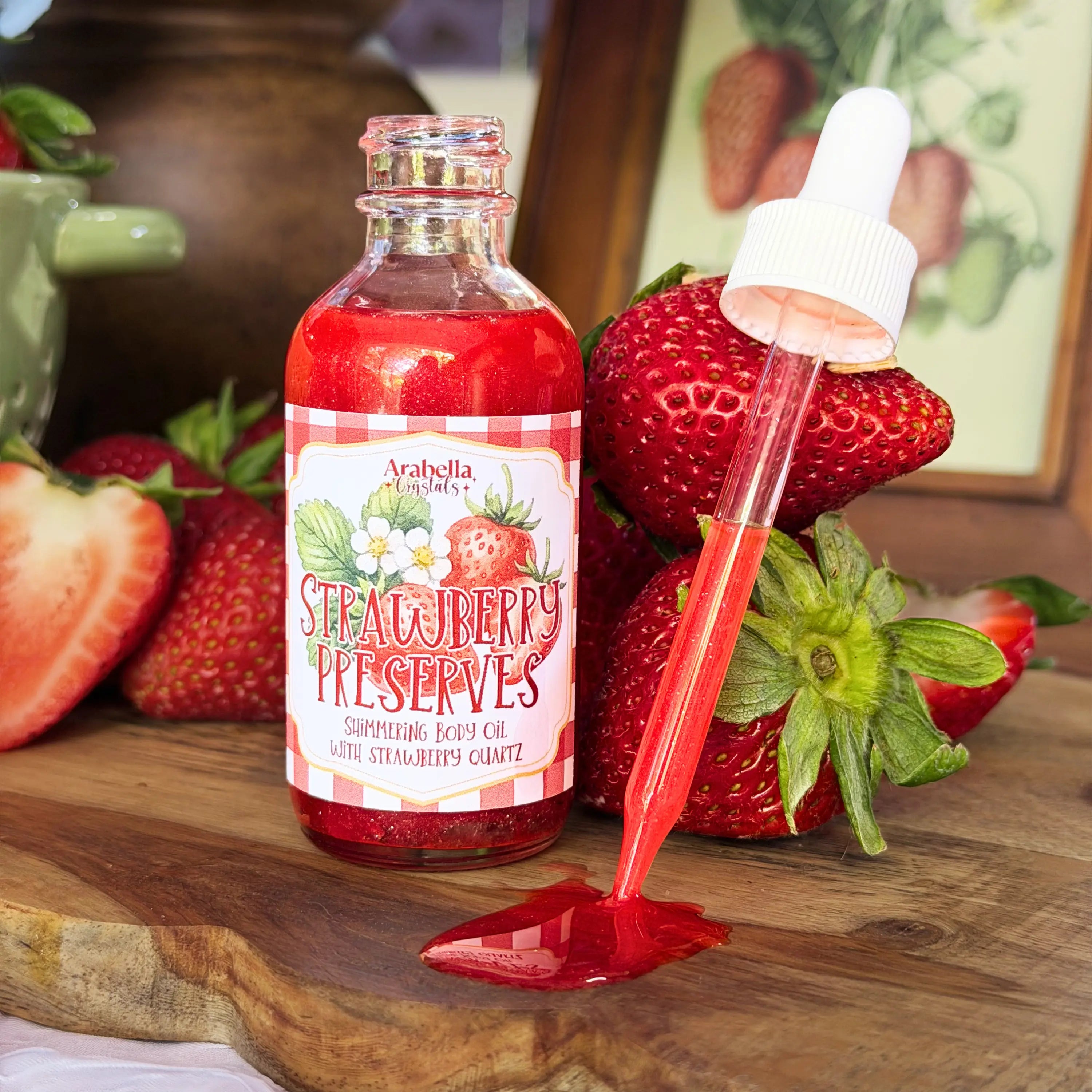 Strawberry Preserves Spring Homestead Shimmering Oil Notes of: Ripened Strawberries & Sugar