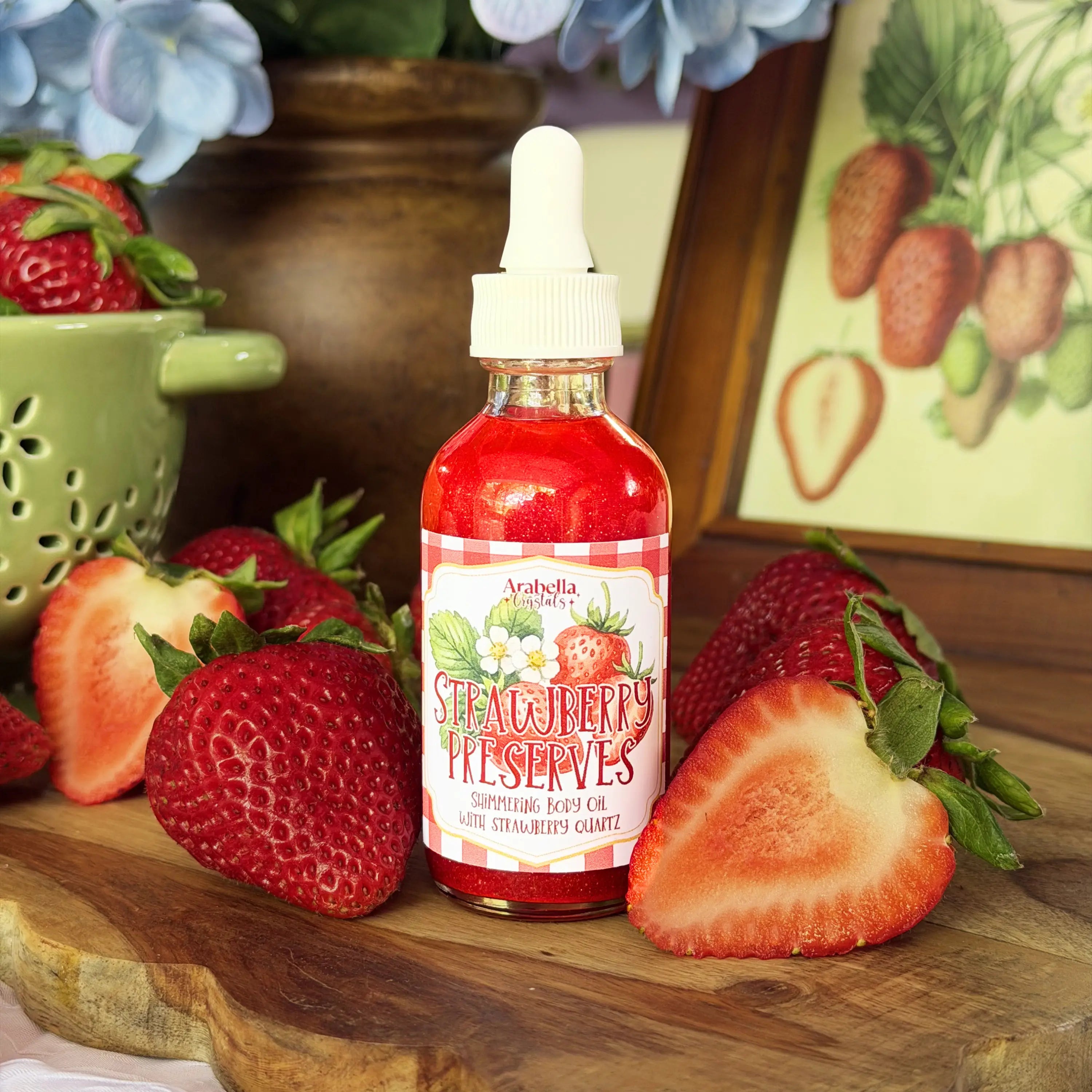 Strawberry Preserves Spring Homestead Shimmering Oil Notes of: Ripened Strawberries & Sugar