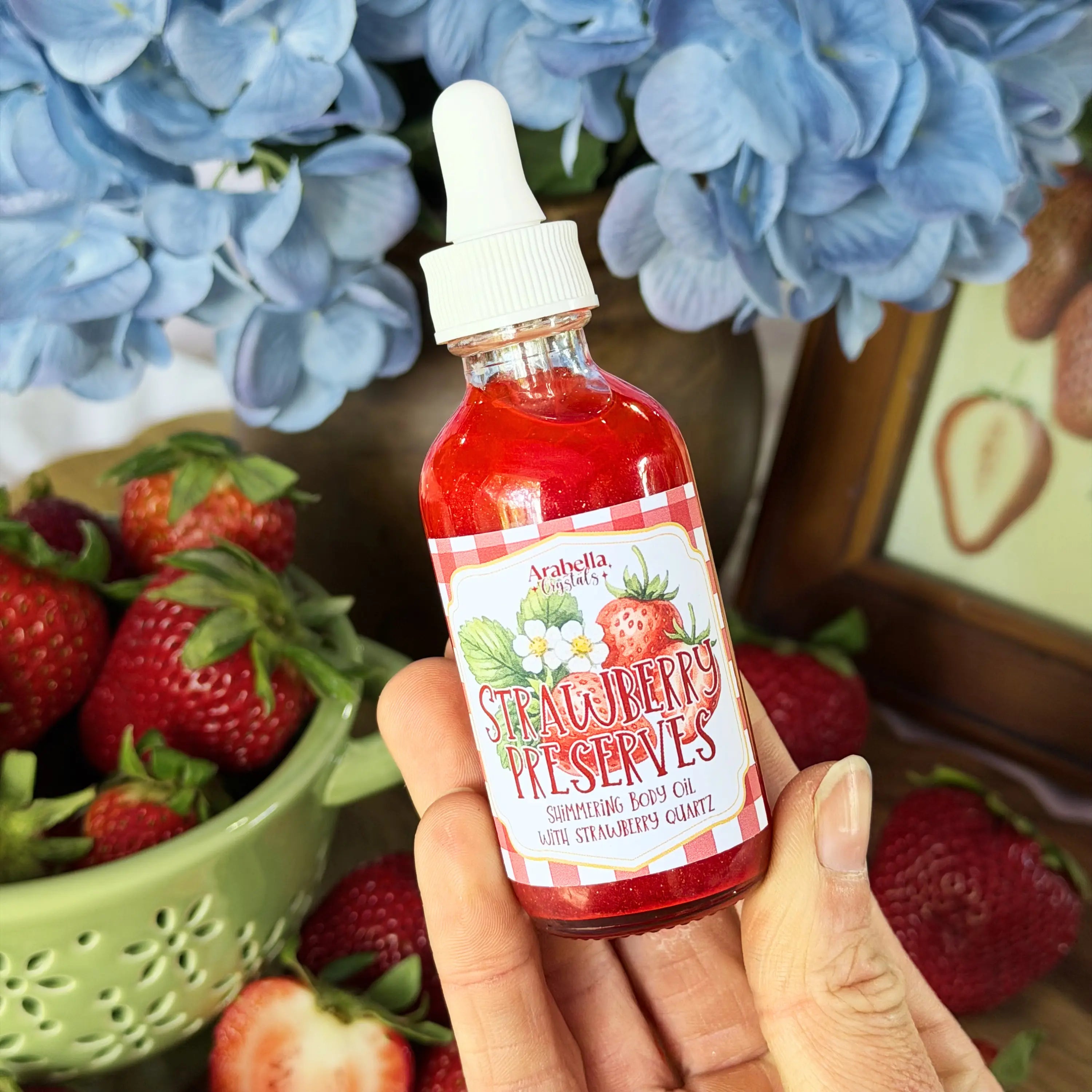 Strawberry Preserves Spring Homestead Shimmering Oil Notes of: Ripened Strawberries & Sugar