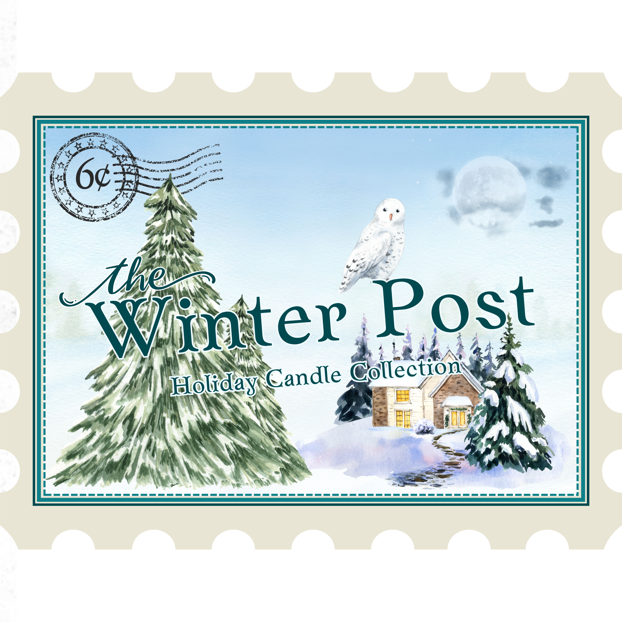"The Winter Post" Holiday Candle Collection Bundle