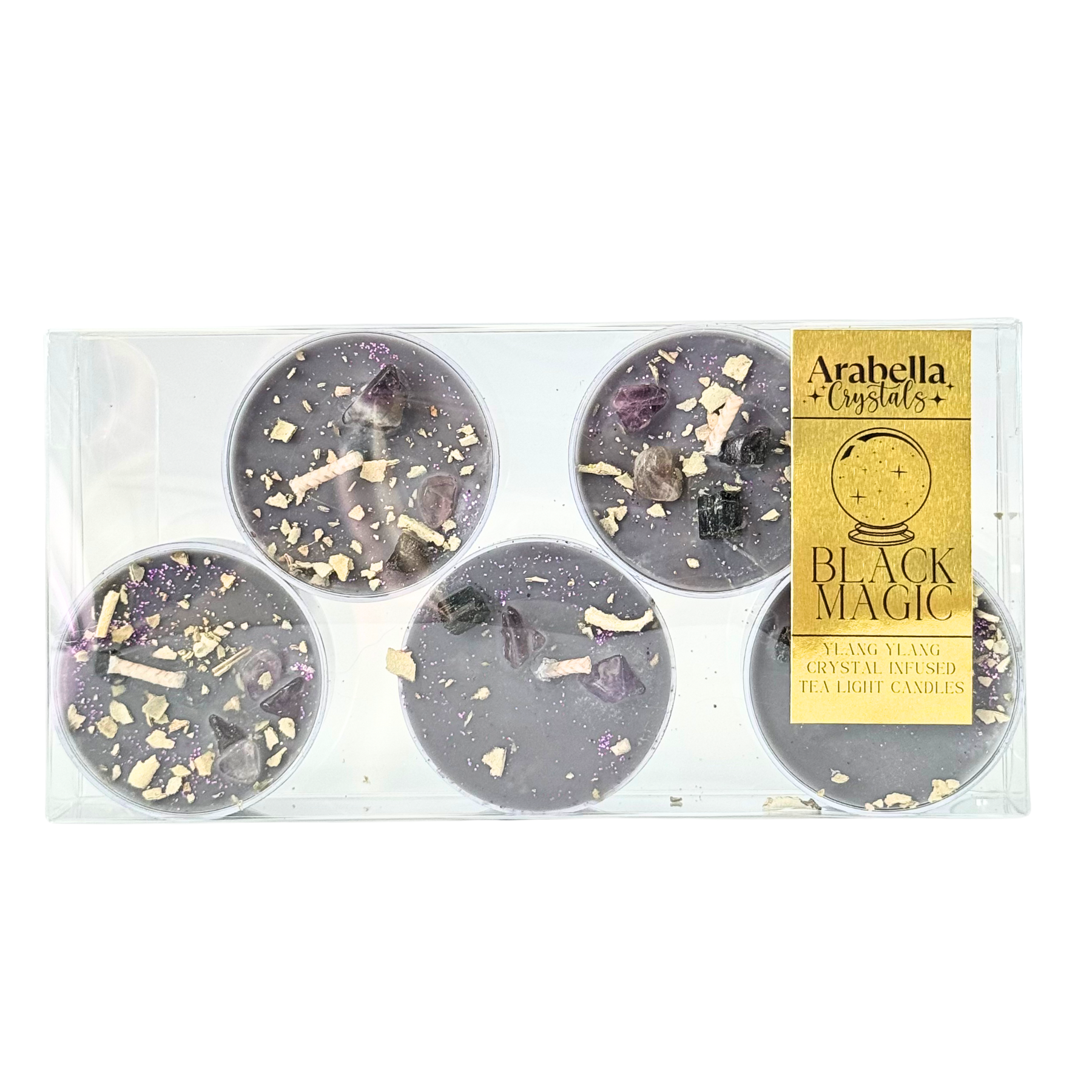Black Magic Ritual Tea Light Candles