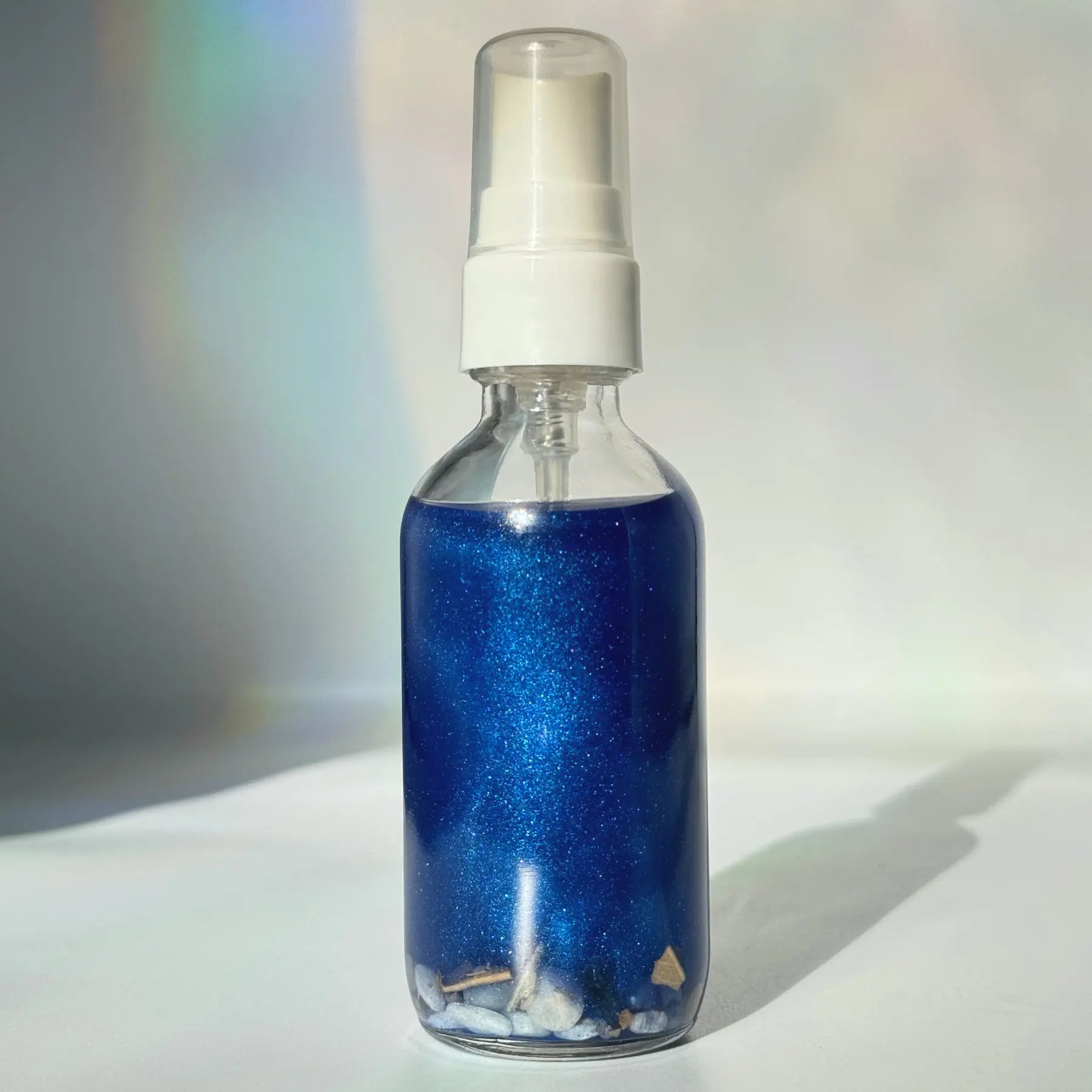 Lunas Light Shimmer Home and Body Spray Eucalyptus, Violet, Musk Scented