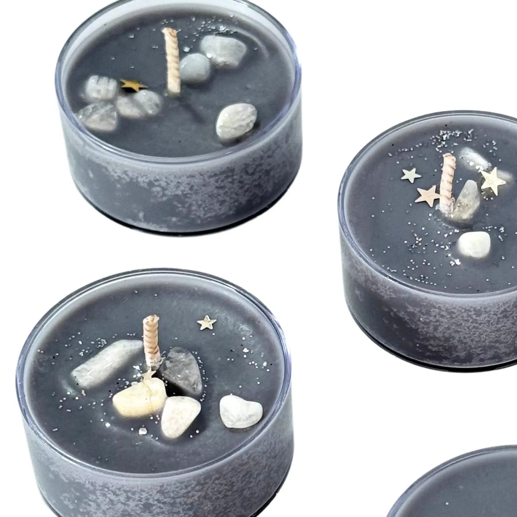 New Moon Ritual Tea Light Candles Notes of: Pear, Patchouli & Pine