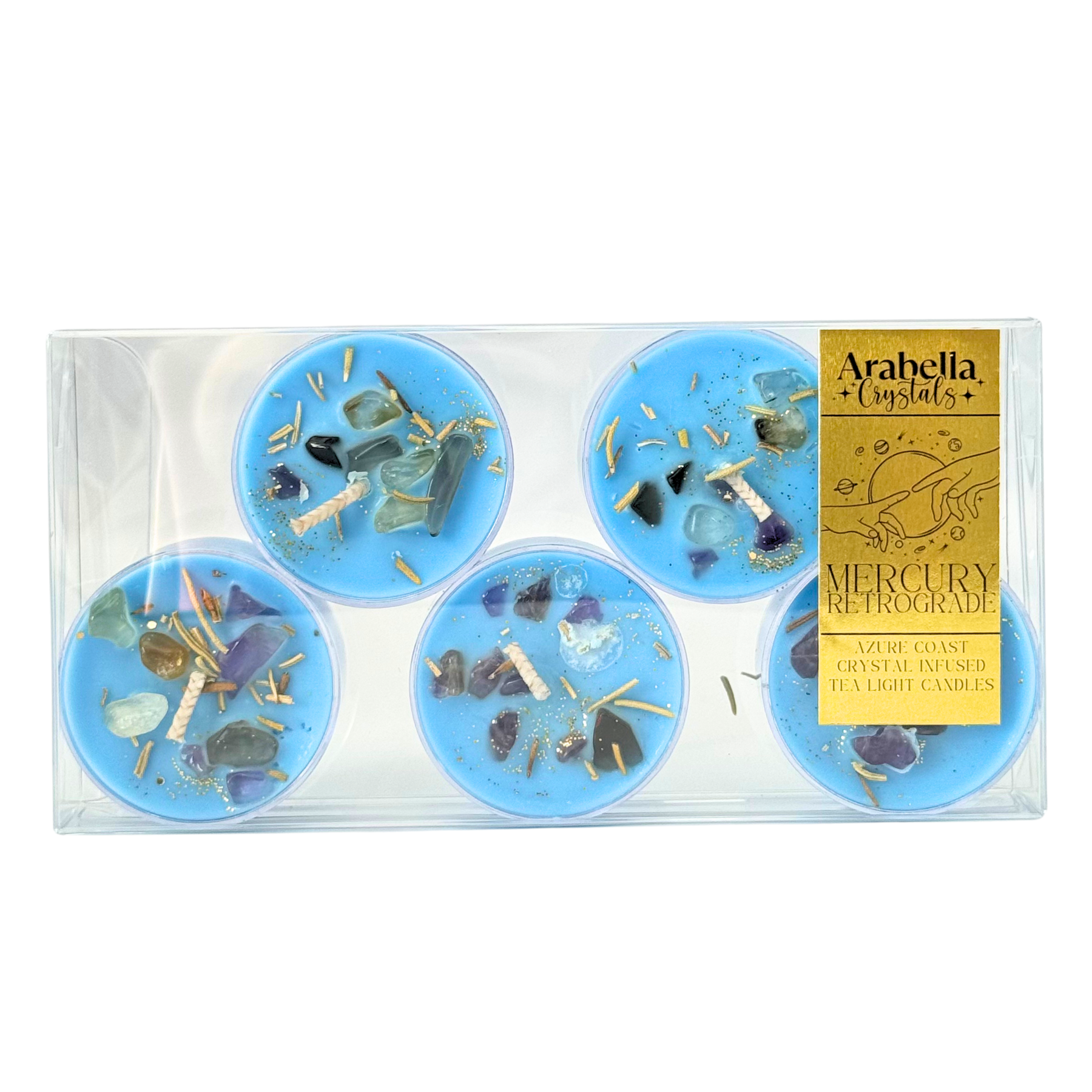 Mercury Retrograde Ritual Tea Light Candles