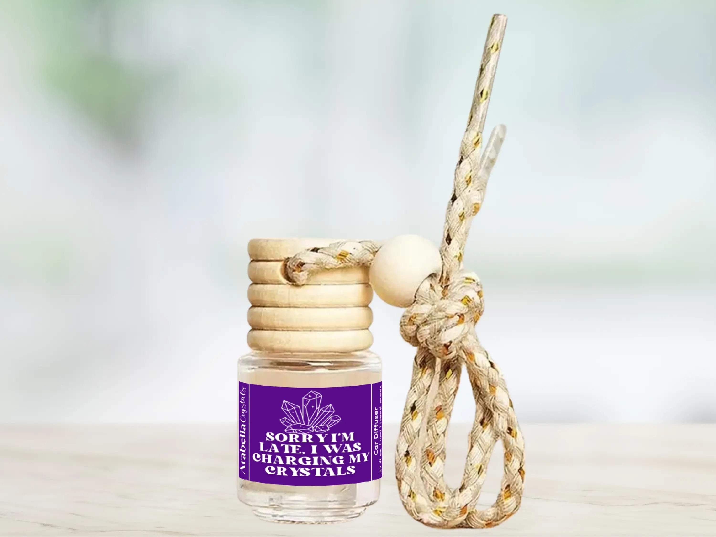 Hanging Car Diffuser Arabella Crystals