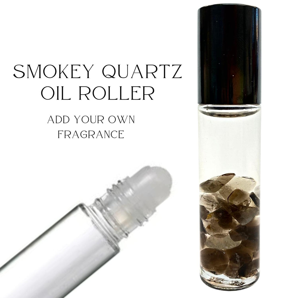 Smokey Quartz Oil Roller