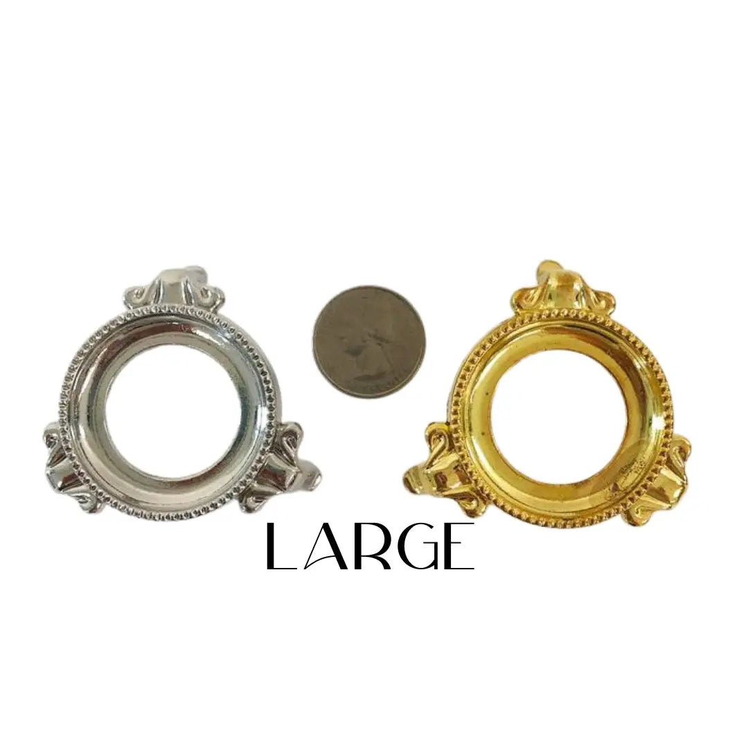 Nickel Sphere Stands Arabella Crystals