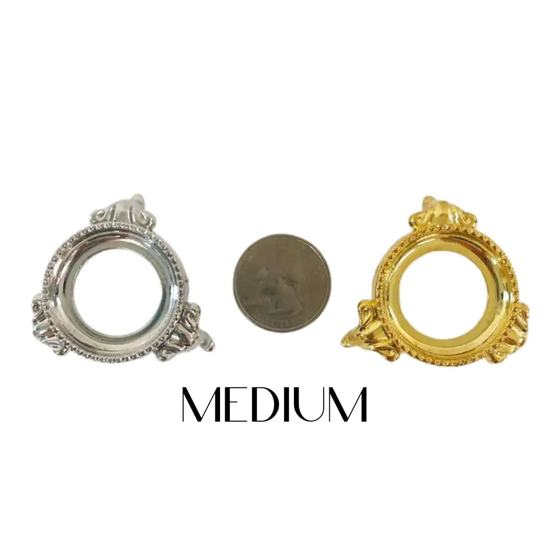 Nickel Sphere Stands Arabella Crystals