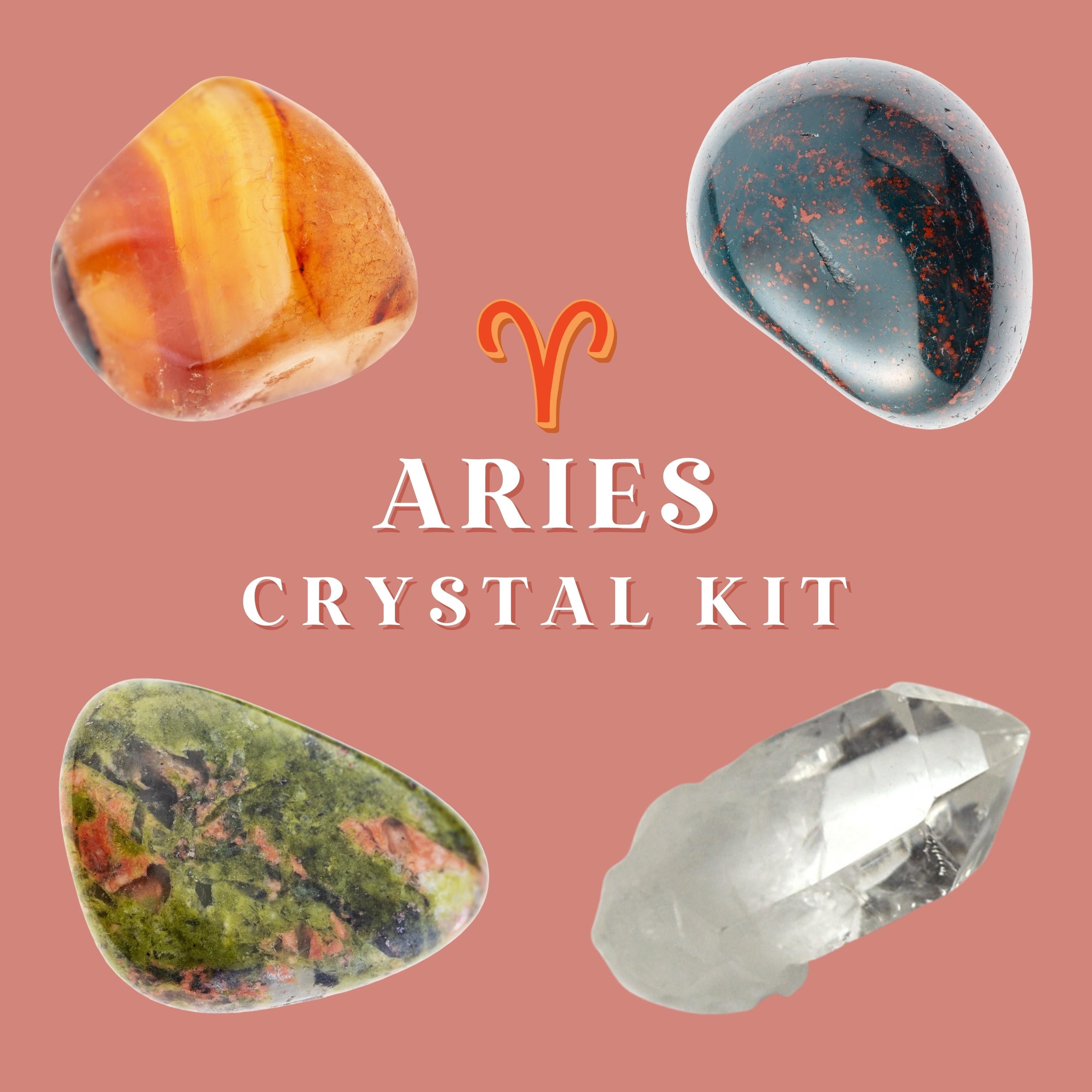 Aries Zodiac Crystal Kit