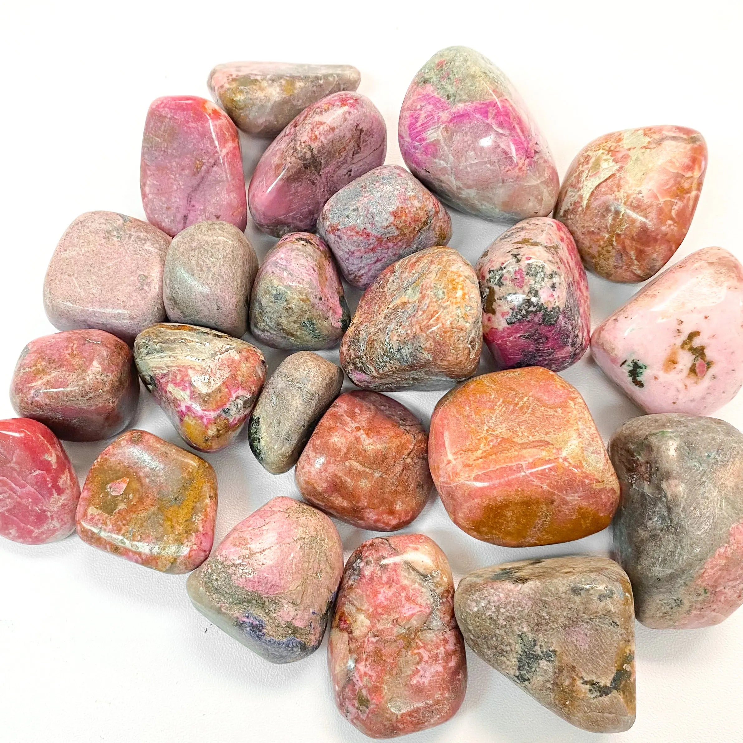 Cobalt Calcite Pocket Stone Arabella Crystals